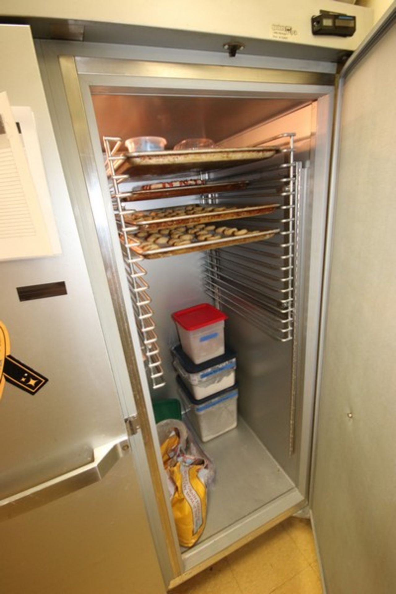 Hobart 3-Compartment S/S Refrigerator, M/N OFR3, S/N 32 544 374, Overall Dims.: Aprox. 83" L x 33" W - Image 6 of 6