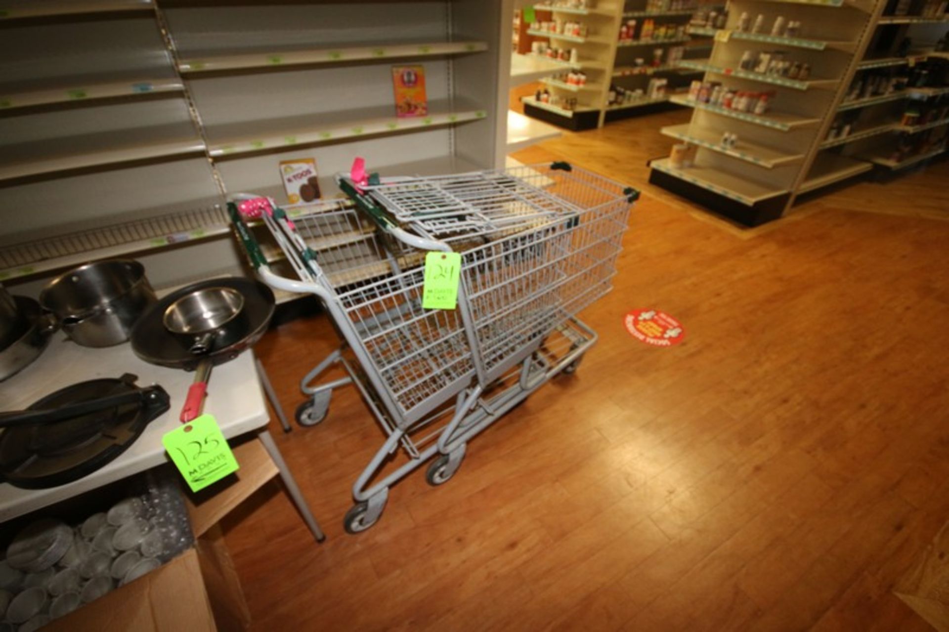 (2) Shopping Carts (Located in McMurray, PA) (Rigging, Loading & Site Management Fee: $10.00 USD)