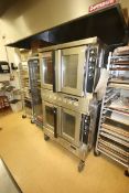 Blodgett Double Deck S/S Oven, with (3) Internal Wire Shelves In Each Compartment, Mounted on