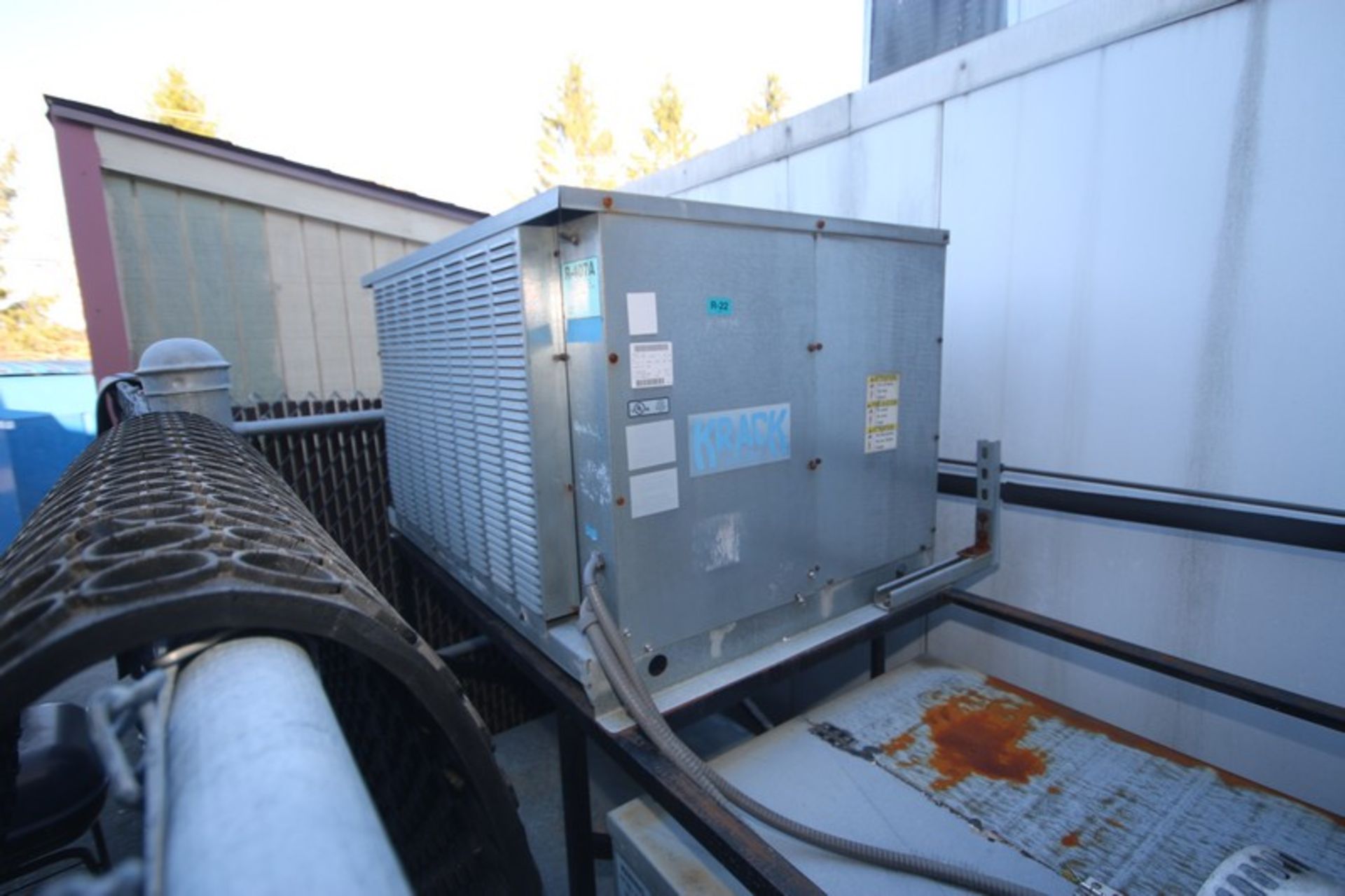 Krack Refrigeration Compressor, M/N HTST-0450HVKP, S/N C180629346, with R-407A Refrigerant, 208- - Image 2 of 4