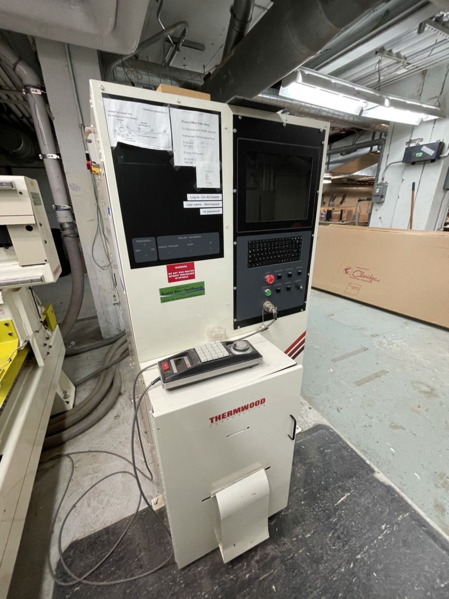 THERMWOOD CNC ROUTER CABINETSHOP SERIES, MODEL C845-510, S/N C5452090108THERMWOOD CARTESIAN 5 - Image 18 of 34