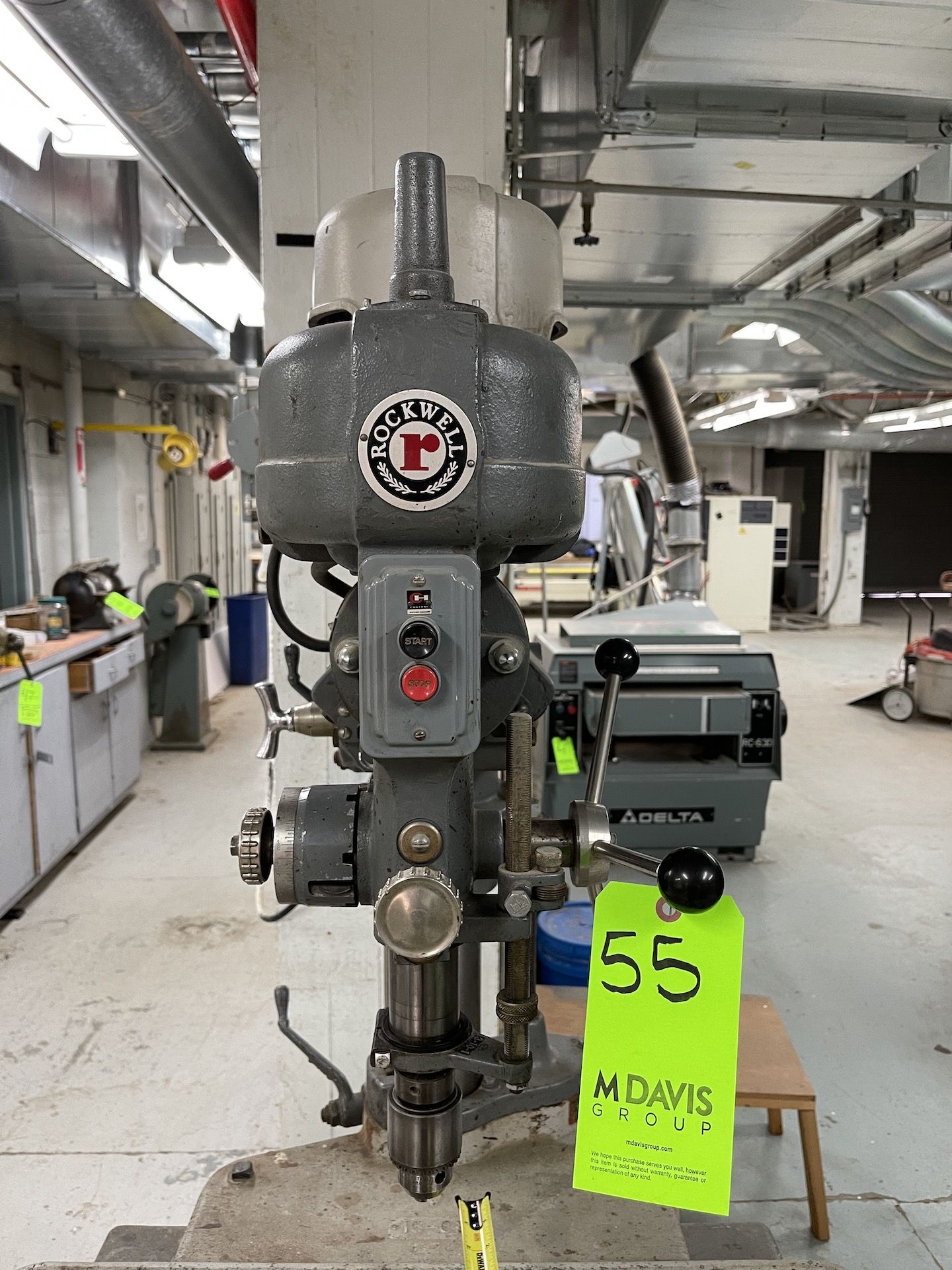 ROCKWELL DRILL PRESS, MODEL 15-120, S/N 1470480 (Non-Negotiable Rigging, Packaging and Loading - Image 13 of 17