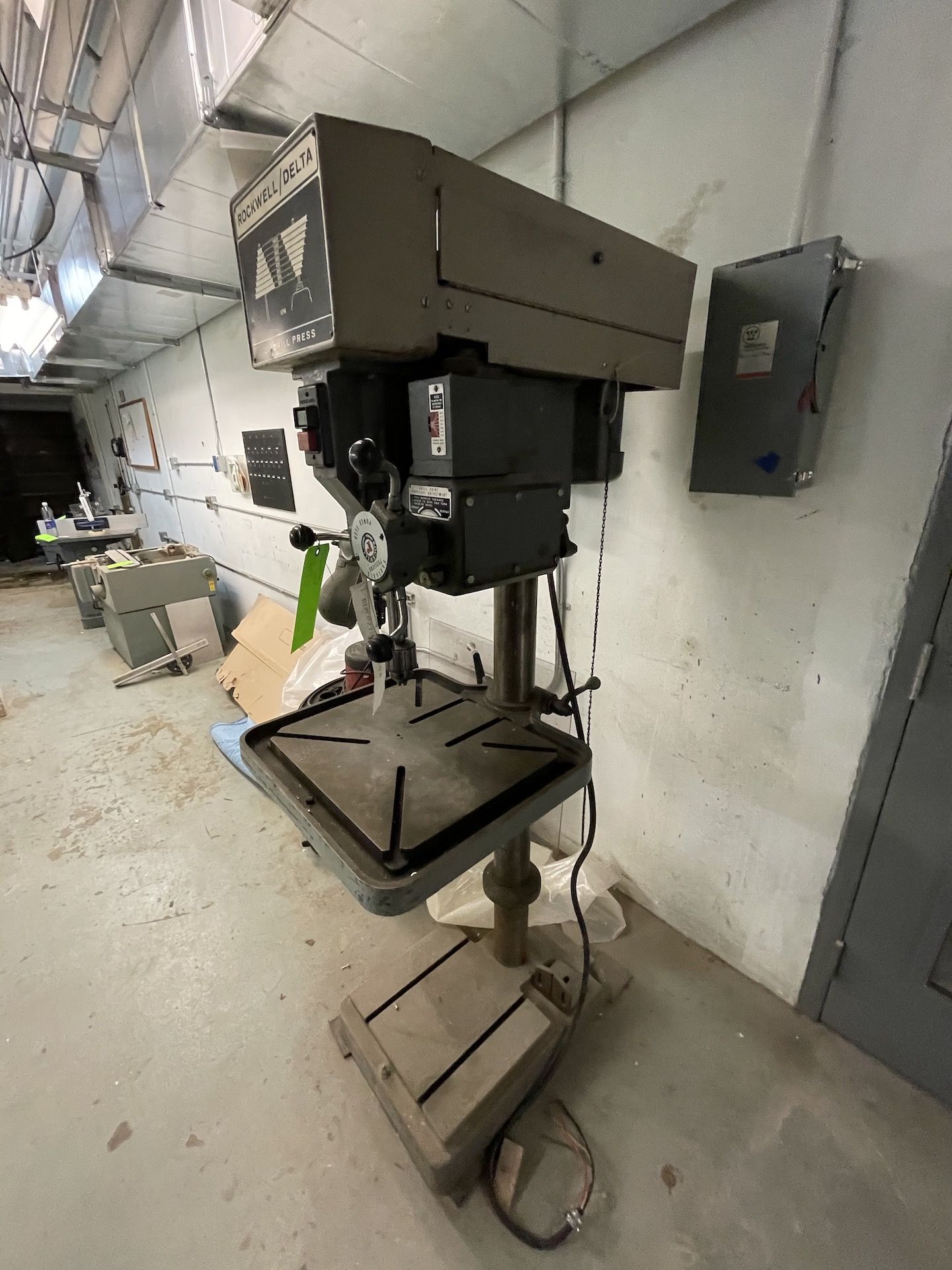 ROCKWELL 20'' DRILL PRESS, 125-1400 RPM, MODEL 70-6X0, S/N 1539427 (Non-Negotiable Rigging, - Image 6 of 11