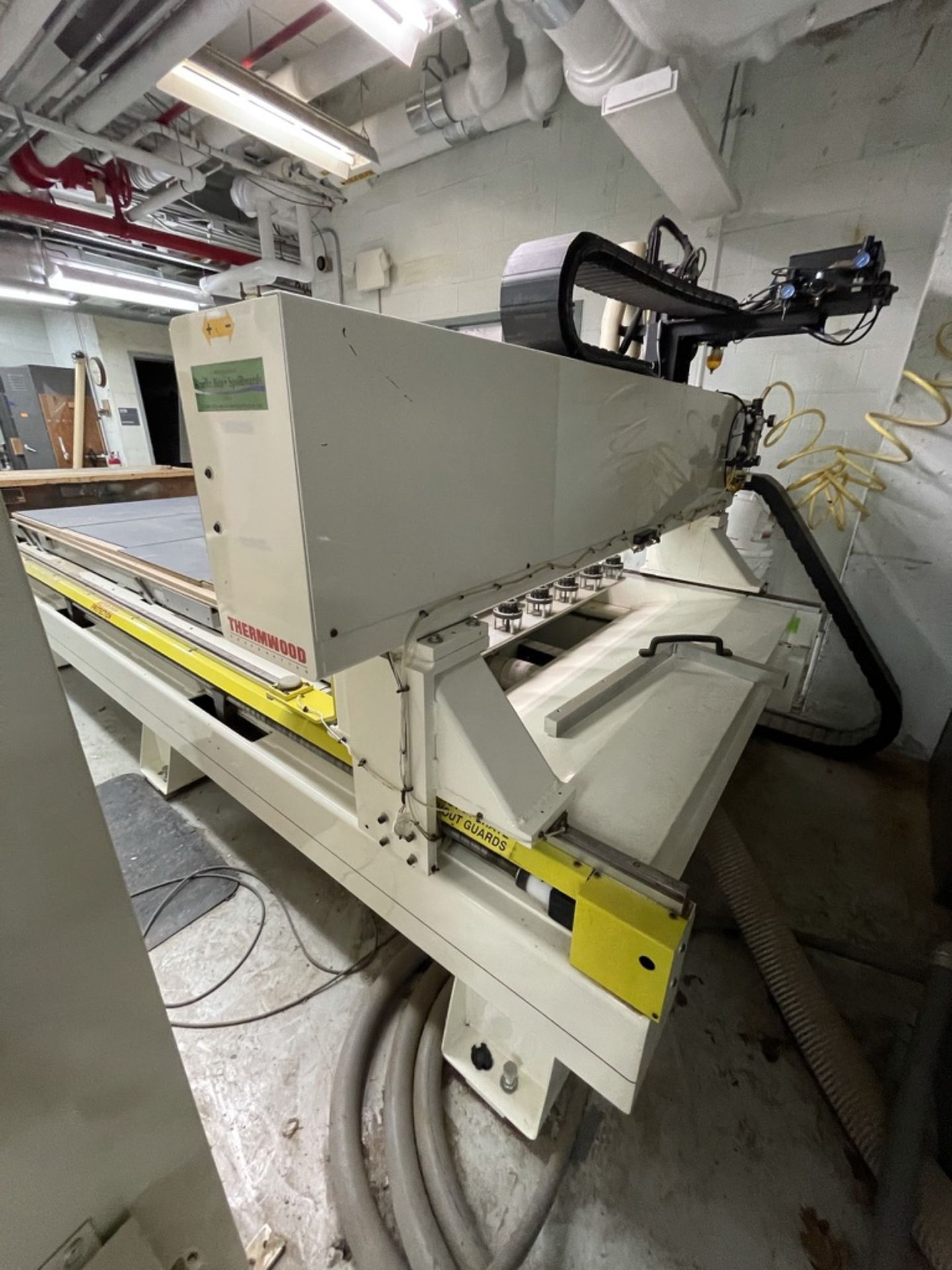 THERMWOOD CNC ROUTER CABINETSHOP SERIES, MODEL C845-510, S/N C5452090108THERMWOOD CARTESIAN 5 - Image 19 of 34
