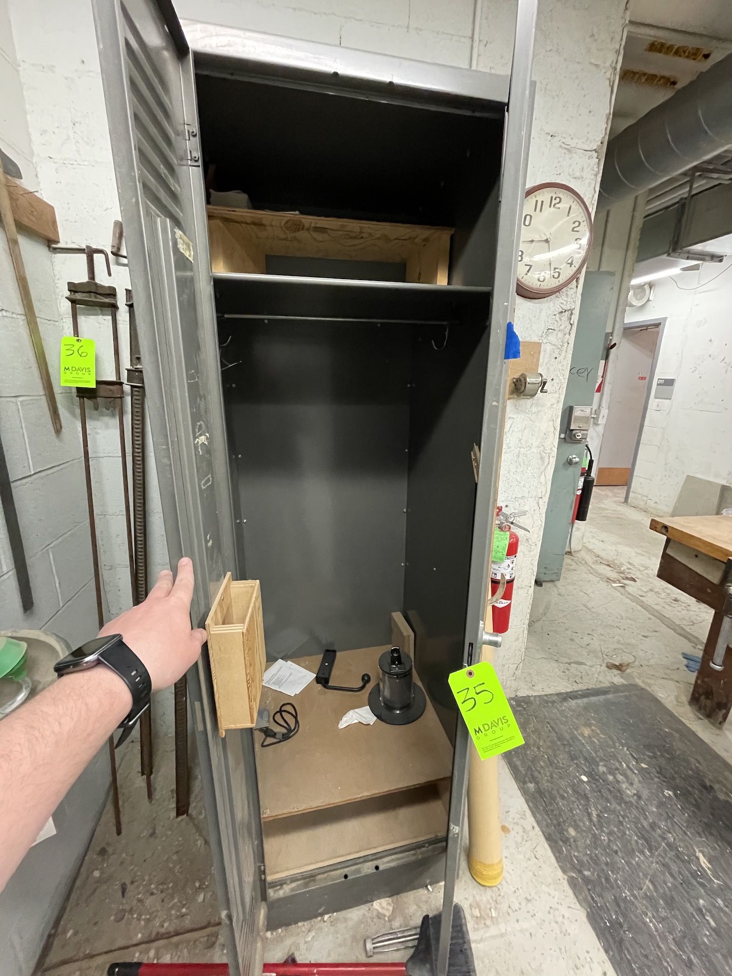 2-DOOR STORAGE CABINET (Non-Negotiable Rigging, Packaging and Loading Fee: $25) - Image 2 of 2