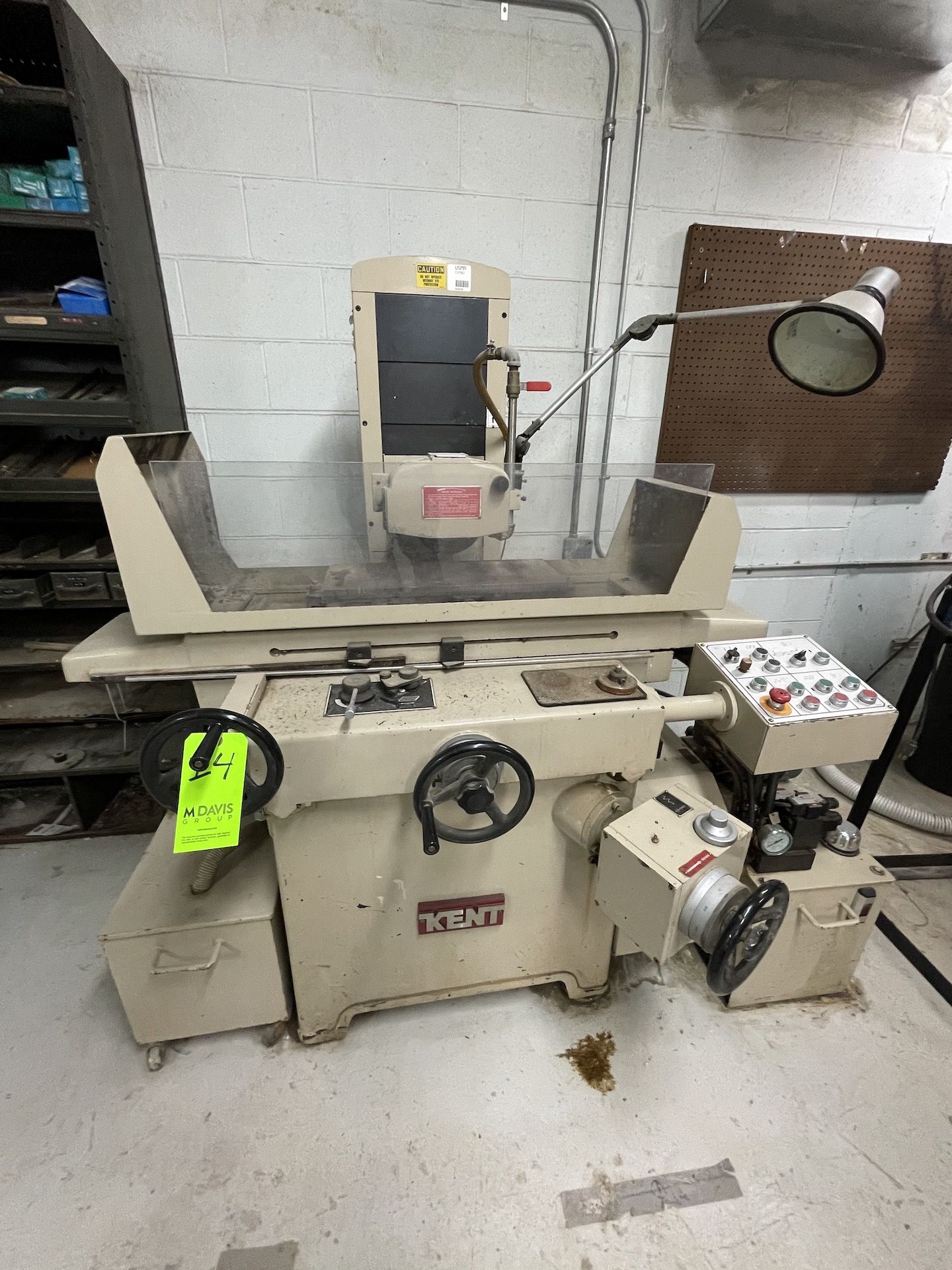 KENT SURFACE GRINDER, MODEL KGS-818AHD, S/N 85010501, INCLUDES 1 HP MOTOR (Non-Negotiable Rigging, - Image 2 of 12