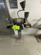 (1) BALDOR DOUBLE-END GRINDER, MODEL 439B, S/N P11-94, 1/2 HP, 3600 RPM (Non-Negotiable Rigging,