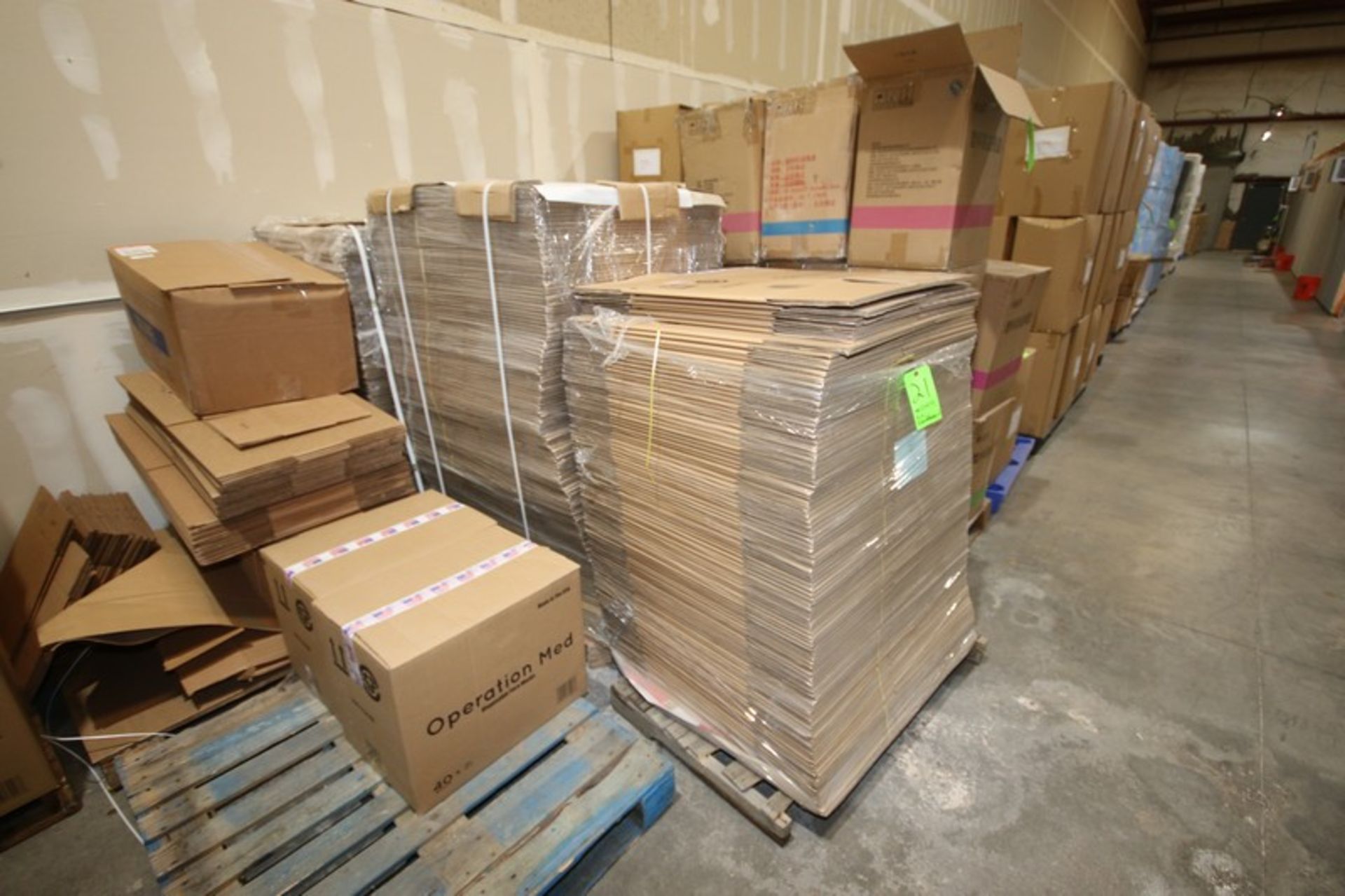 (3) Pallets of Assorted Cardboard Slip Sheet (LOCATED IN LAS VEGAS, NV)