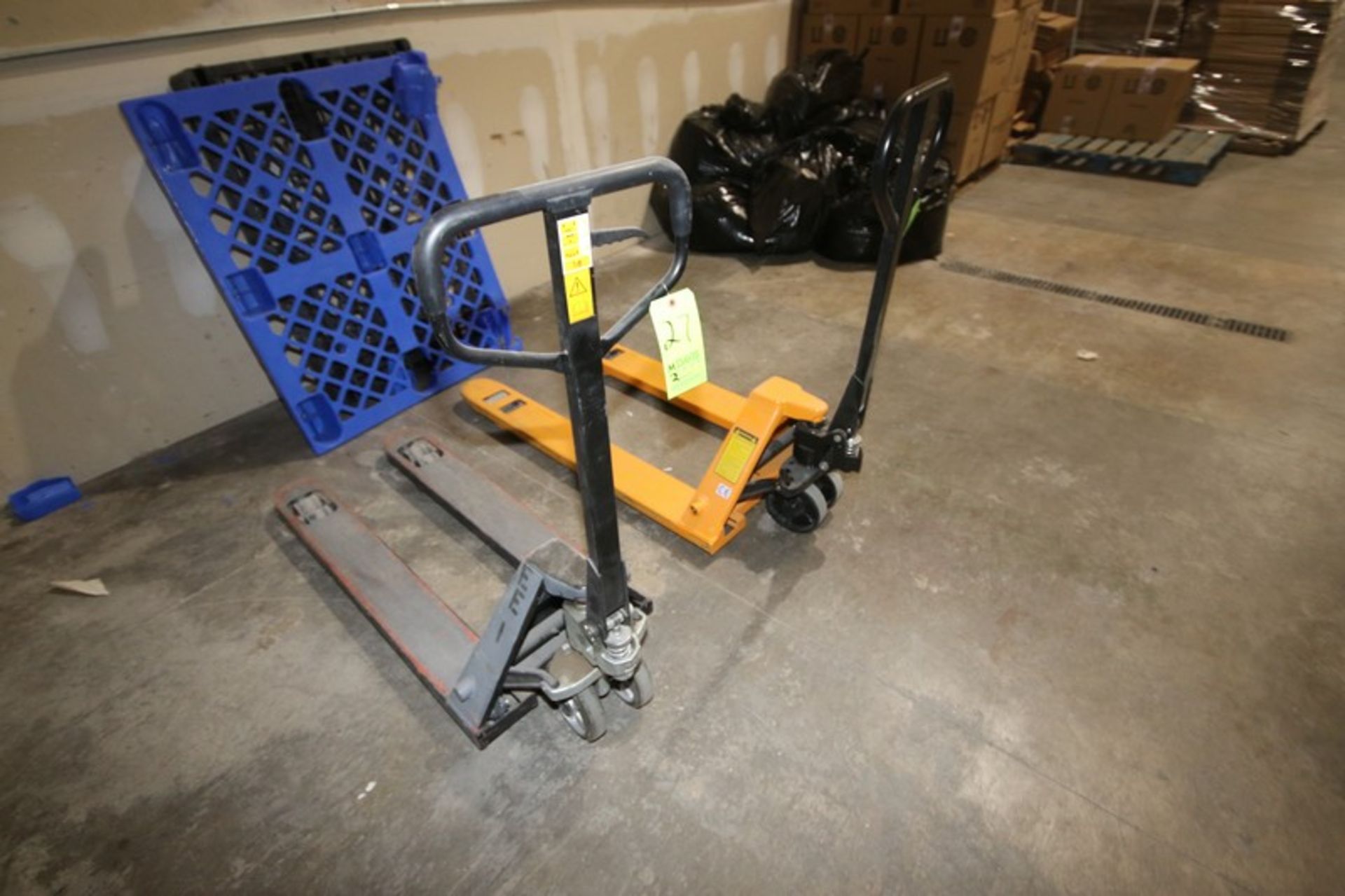 Hydraulic Pallet Jacks, with Aprox. 48" L Forks (LOCATED IN LAS VEGAS, NV)