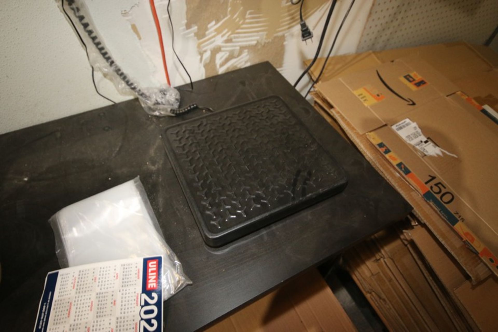 Rubbermaid Digital Platform Scale, 150 lbs. x 66 kg, with Aprox. 12" x 12" Platform (LOCATED IN - Image 2 of 3