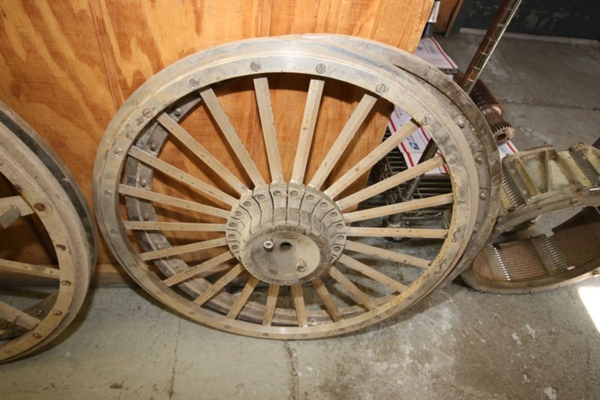 (2) URSCHEL WHEEL BLADES,WITH (1) ADDITIONAL URSCHEL BLADE WHEEL(INV#80903)(Located @ the MDG - Image 3 of 5