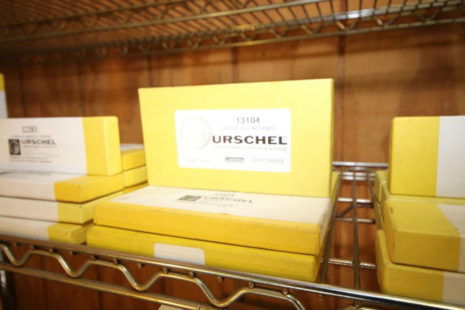 (5) BOXES OF URSCHEL SLICING KNIFE,PART NO. 13104 (INV#80899)(Located @ the MDG Auction Showroom - Image 2 of 2
