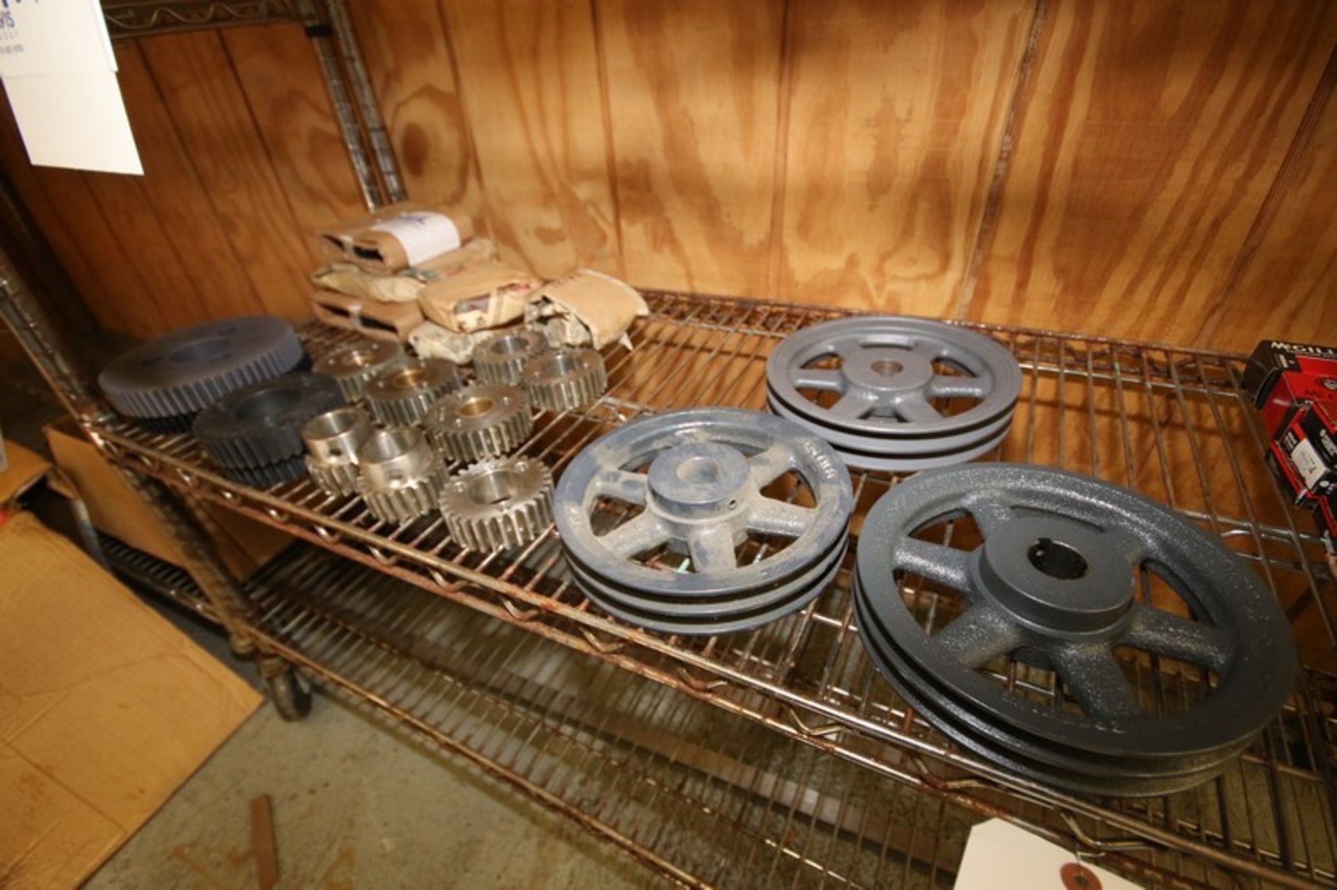 LOT OF ASSORTED SPROCKETS & PULLIES,ASSORTED SIZES & STYLES (INV#80896)(Located @ the MDG Auction - Image 4 of 4