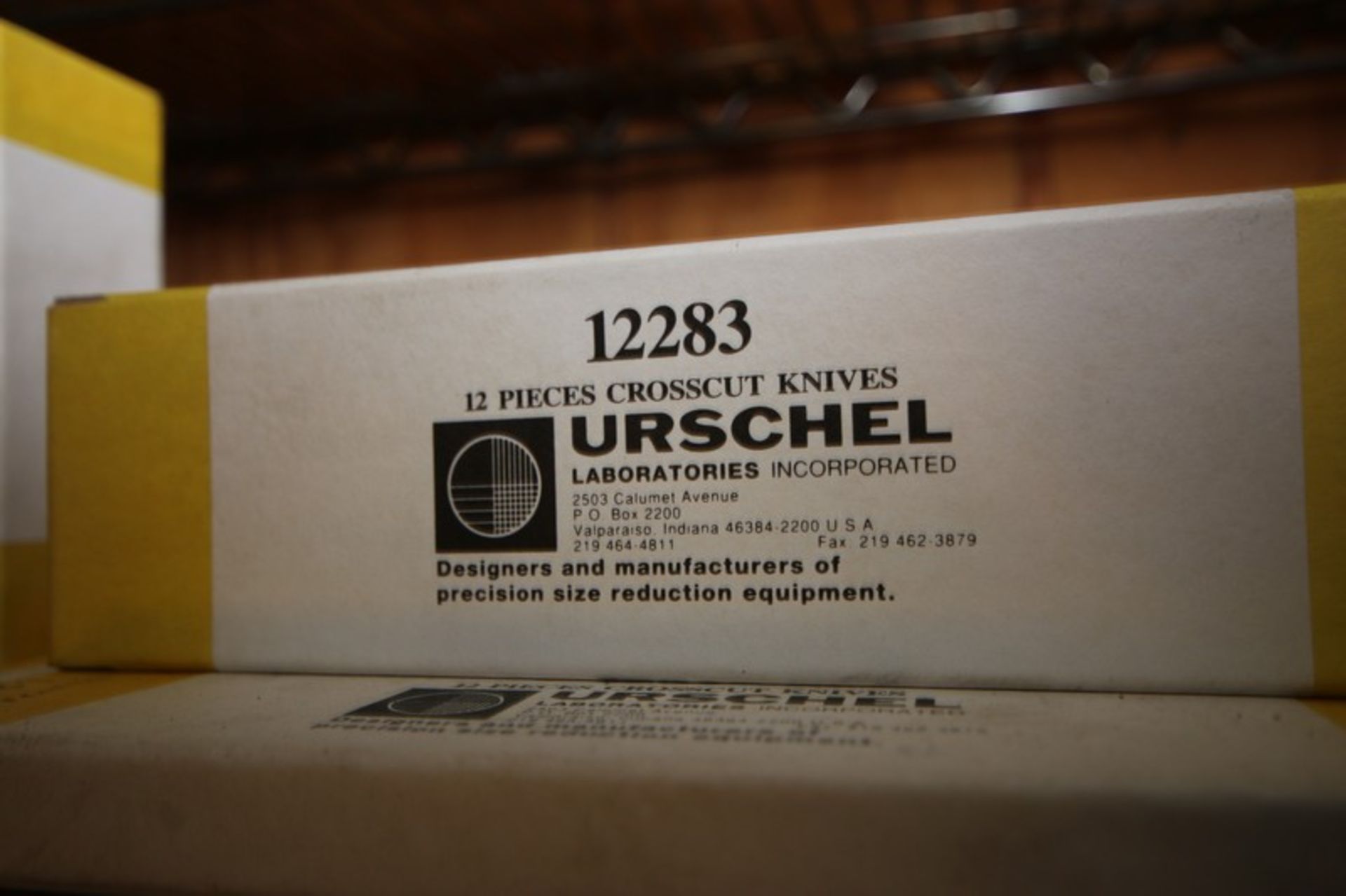 (13) BOXES OF URSCHEL CROSSCUT KNIVES,PART NO. 12283 (INV#80900)(Located @ the MDG Auction