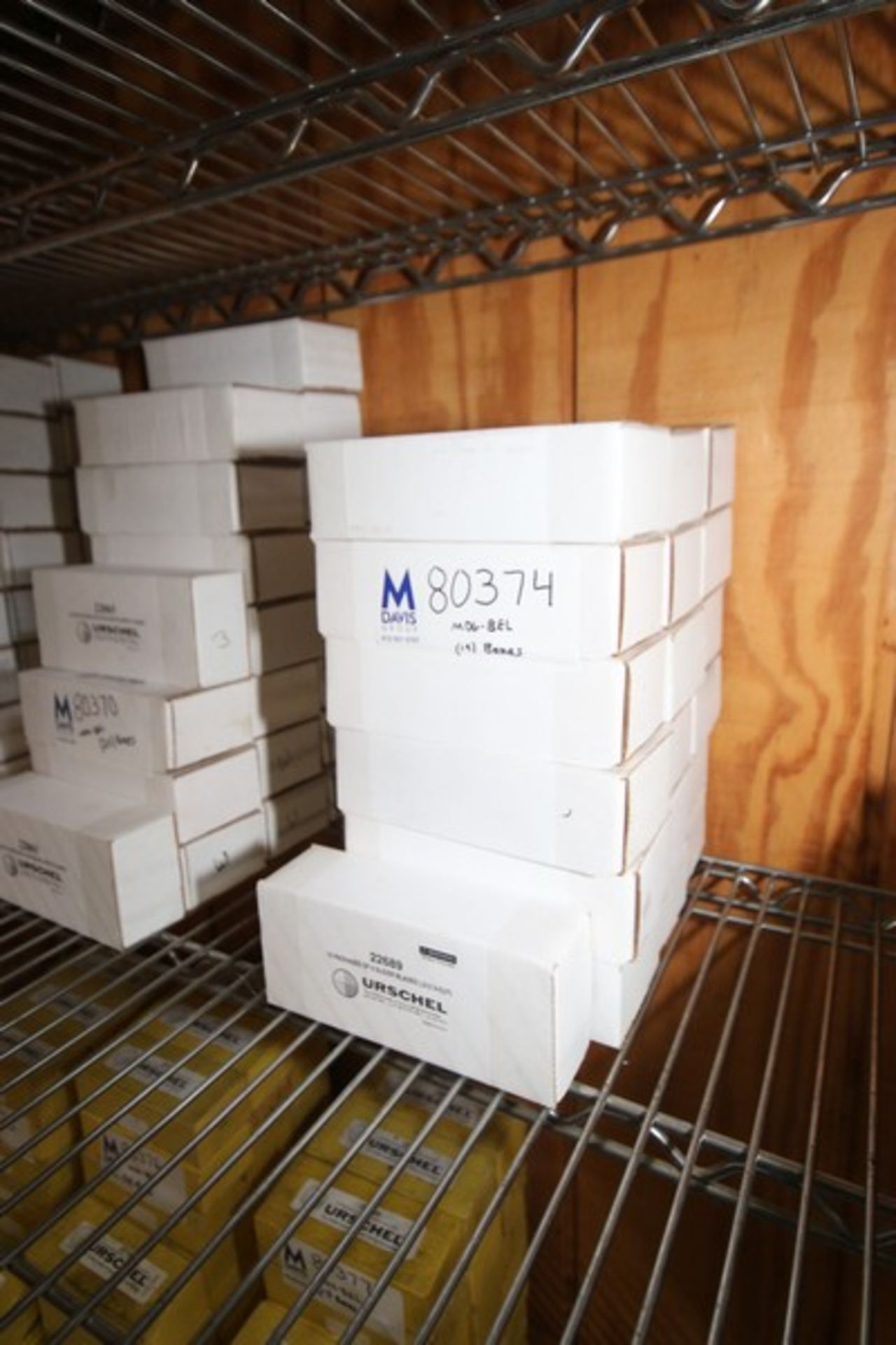 (19) BOXES OF URSCHEL SLICER BLADES,EACH BOX (12) PACKAGES OF (8) SLICER BLADES (.212 V CUT) (INV# - Image 2 of 2