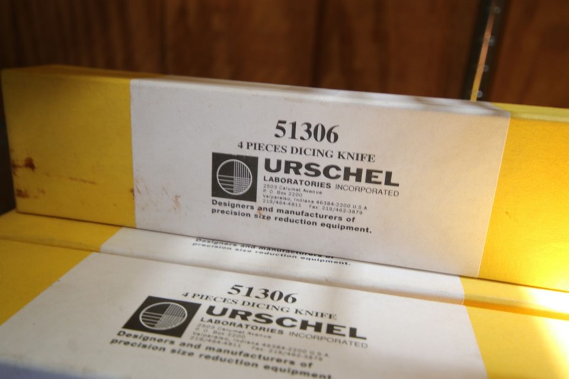 URSCHEL DICING KNIVES, (5) BOXES (4) KNIVES PER BOX, PART NUMBER 51306, (INV#80883)(Located @ the - Image 2 of 3