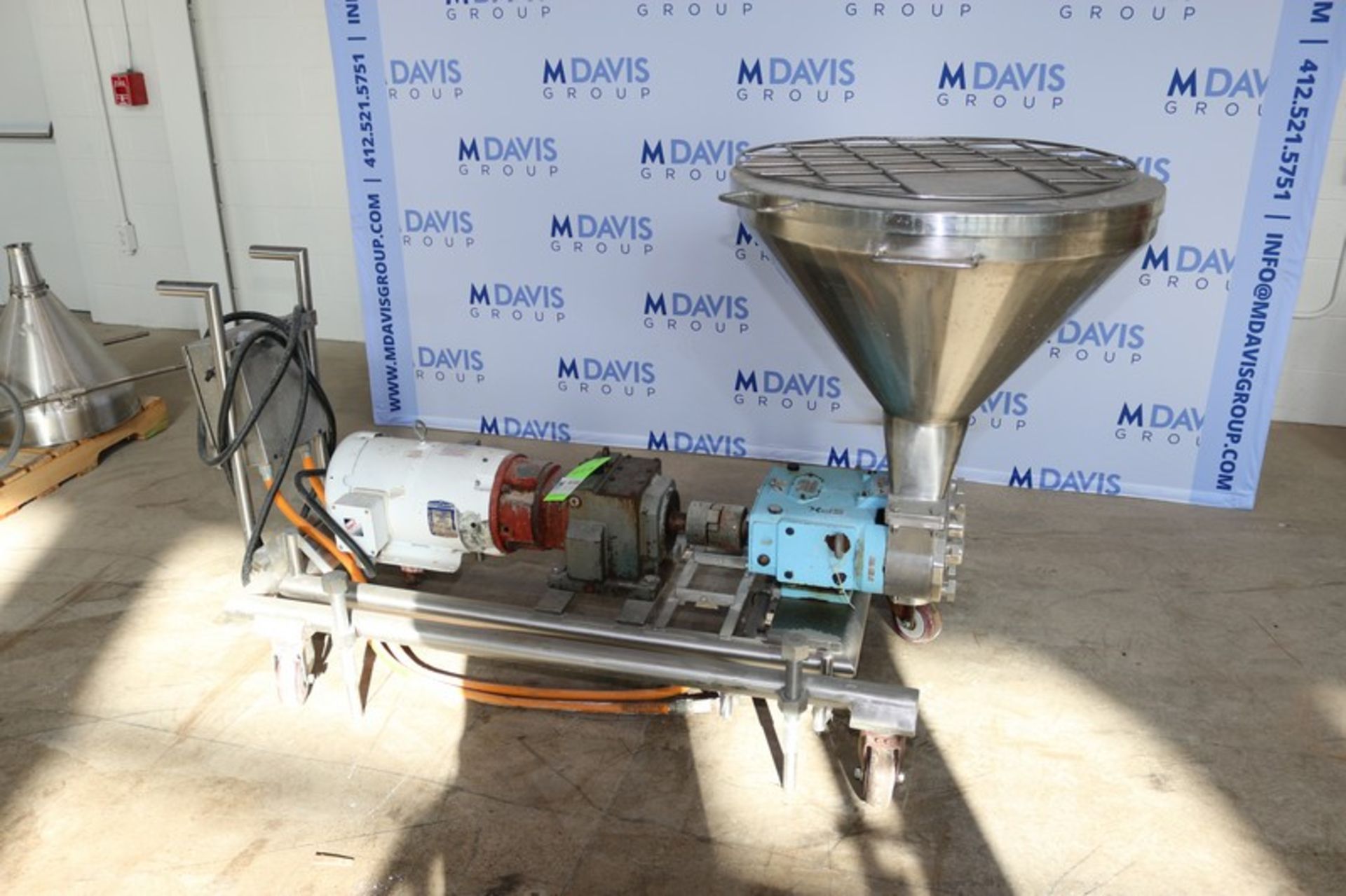 2011 SPX 7.5 hp Positive Displacement Pump,M/N 134 U1, S/N 100000002700905, with Baldor 1770 RPM