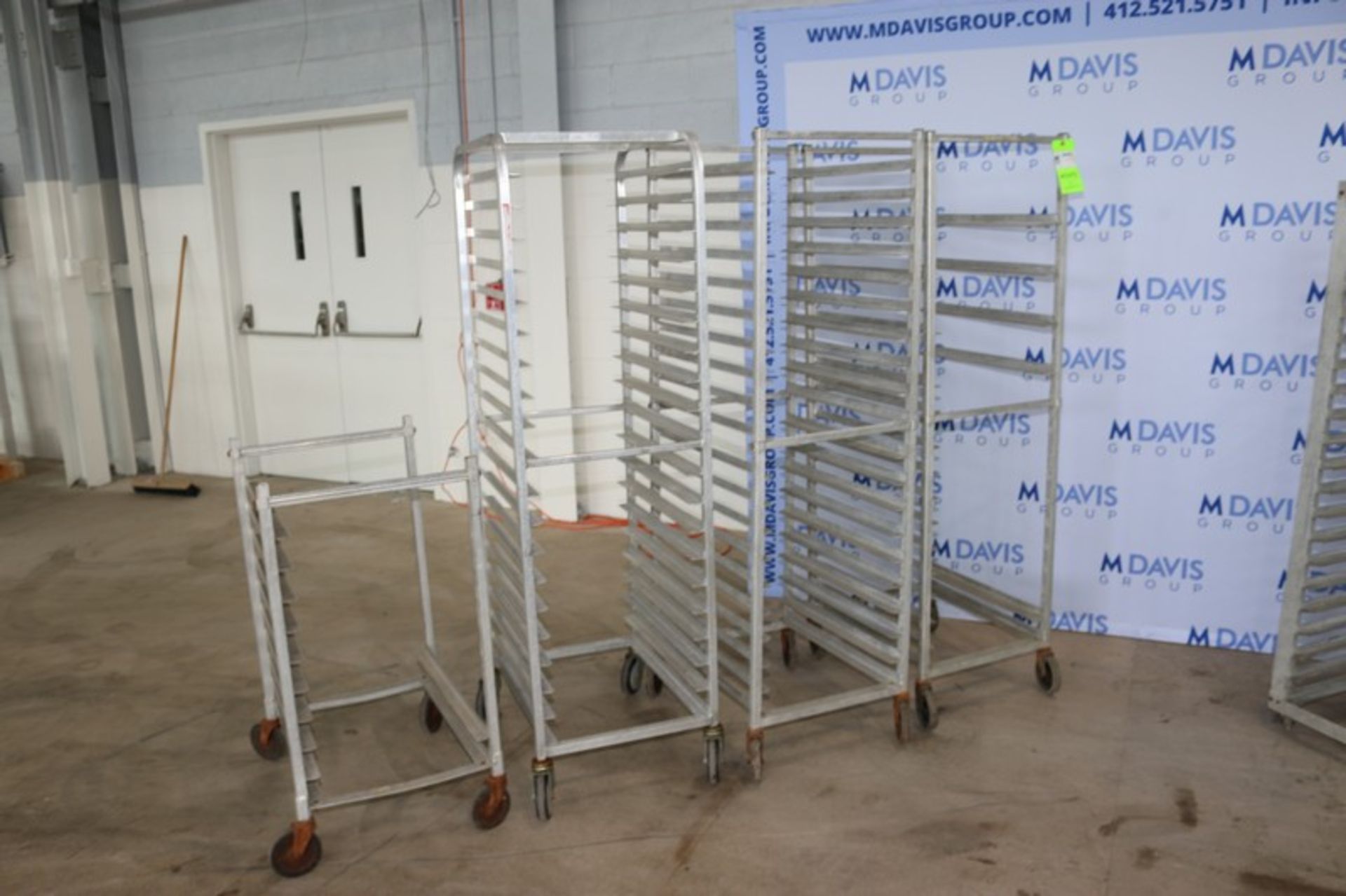 (7.5) Assorted Aluminum Pan Racks,with Round & Square Edges, with (1) Half Rack (NOTE: Some Racks - Image 7 of 7