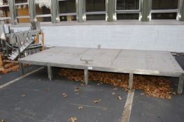 S/S Platform,Overall Dims.: Aprox. 161" L x 78-1/2" W x 20" H (Platform to Ground with Some Hand