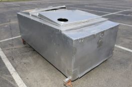 Aprox. 200 Gal. S/S Insulated RectangularHorizontal Tank, Internal Tank Dims.: Aprox. 76" L x 42"