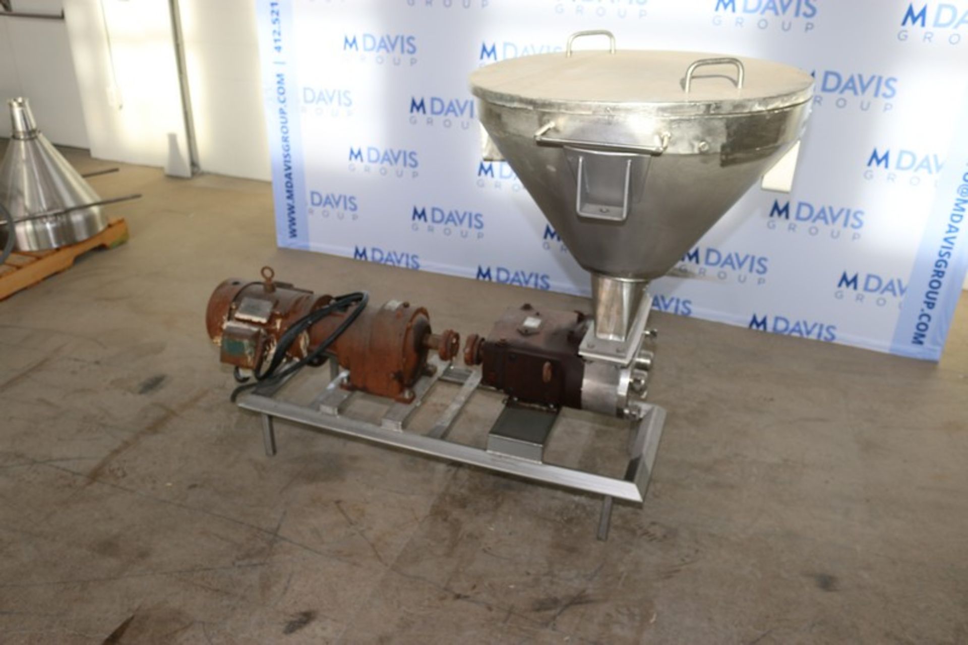 WCB 5 hp Positive Displacement Pump,M/N 134, S/N 274351 00, with 1745 RPM Motor, 208-230/460 - Image 9 of 9