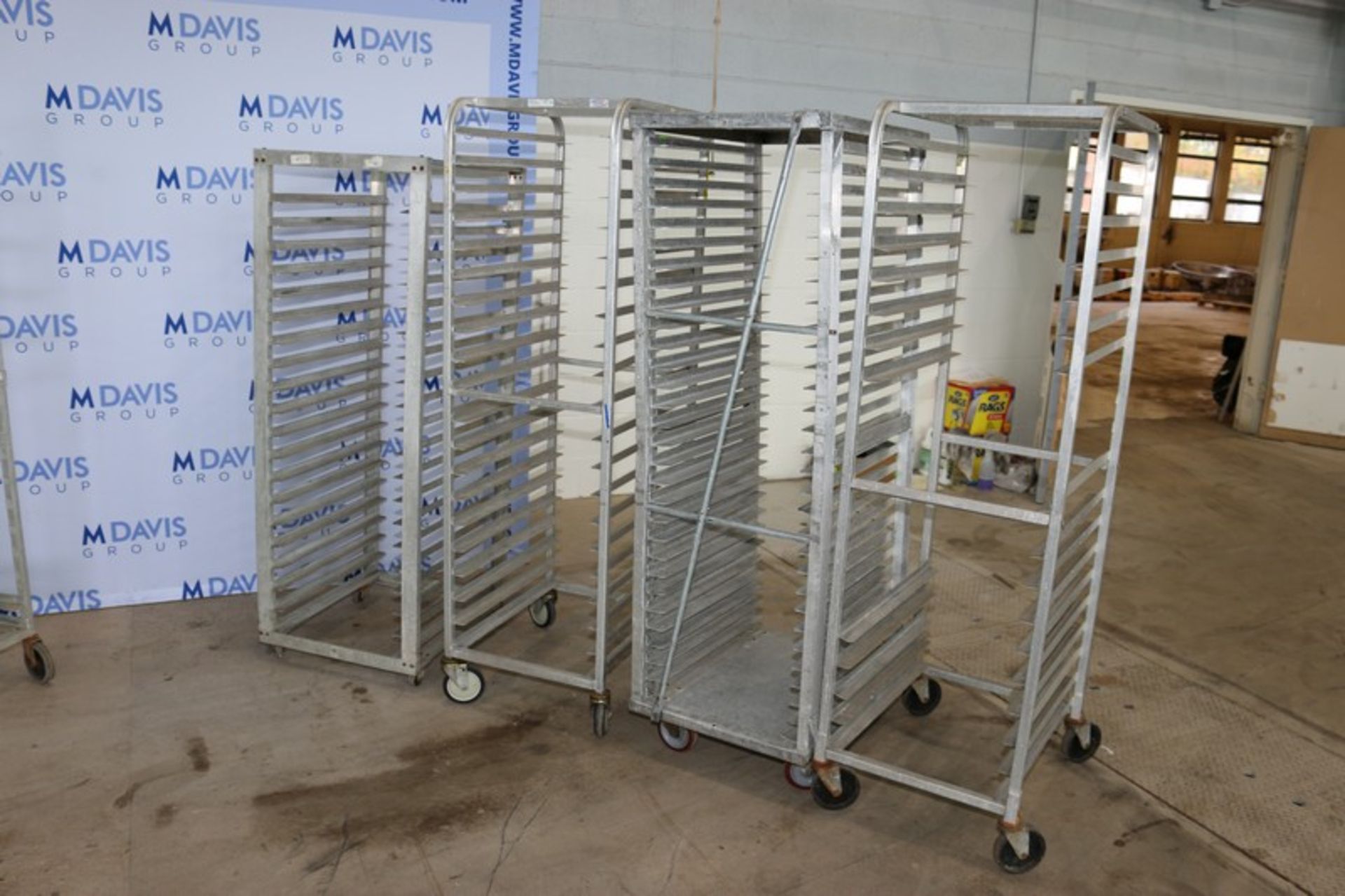 (7.5) Assorted Aluminum Pan Racks,with Round & Square Edges, with (1) Half Rack (NOTE: Some Racks - Image 6 of 7