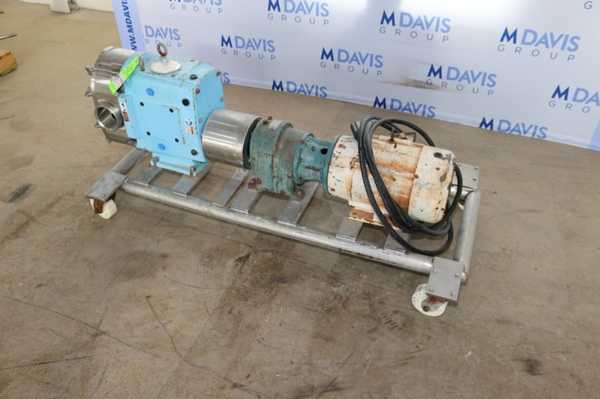 2015 SPX 10 hp Positive Displacement Pump,M/N 220U1, S/N 30465998 R2-3, with Reliance 1755 RPM - Image 2 of 8