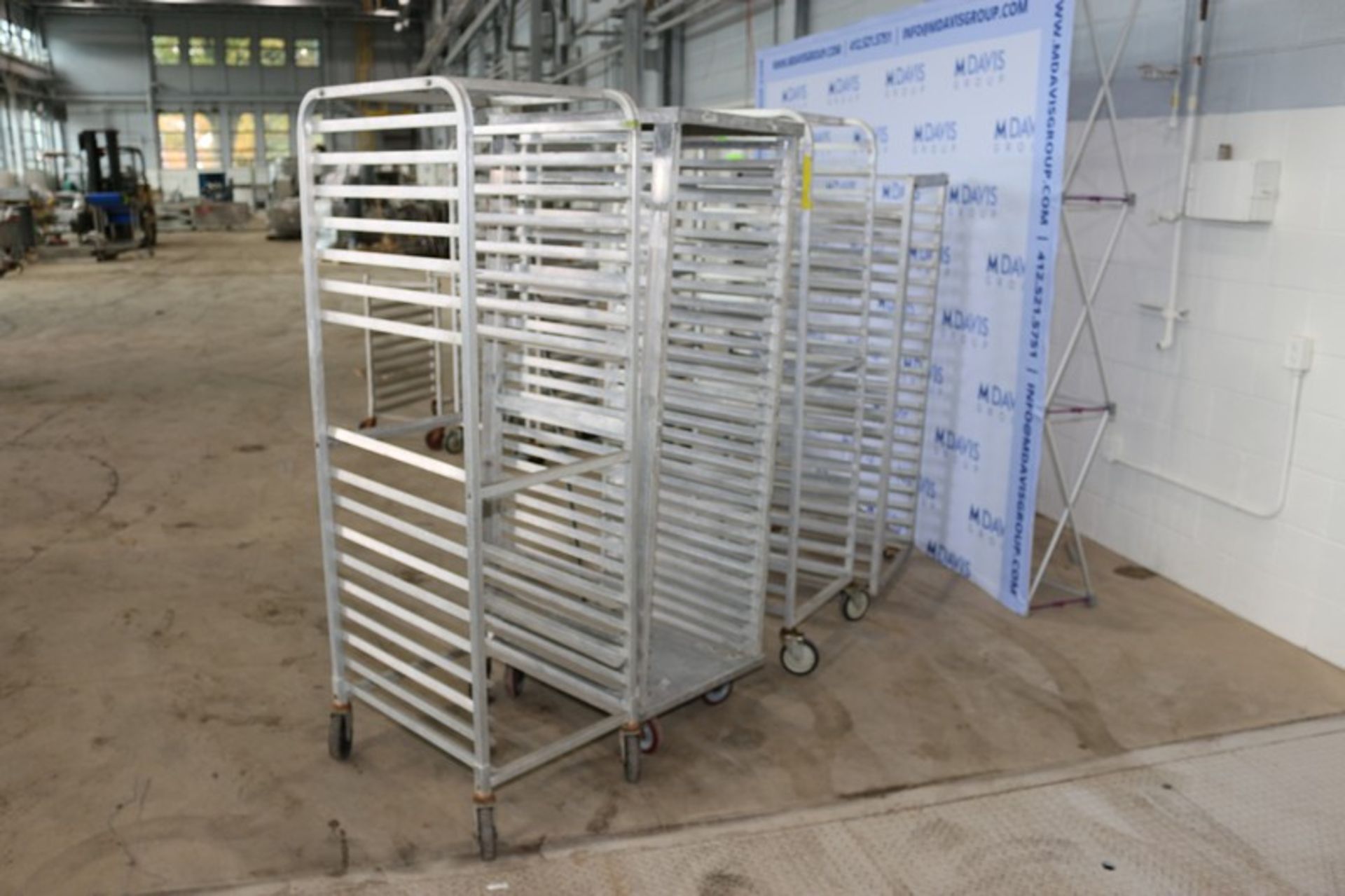 (7.5) Assorted Aluminum Pan Racks,with Round & Square Edges, with (1) Half Rack (NOTE: Some Racks - Image 2 of 7