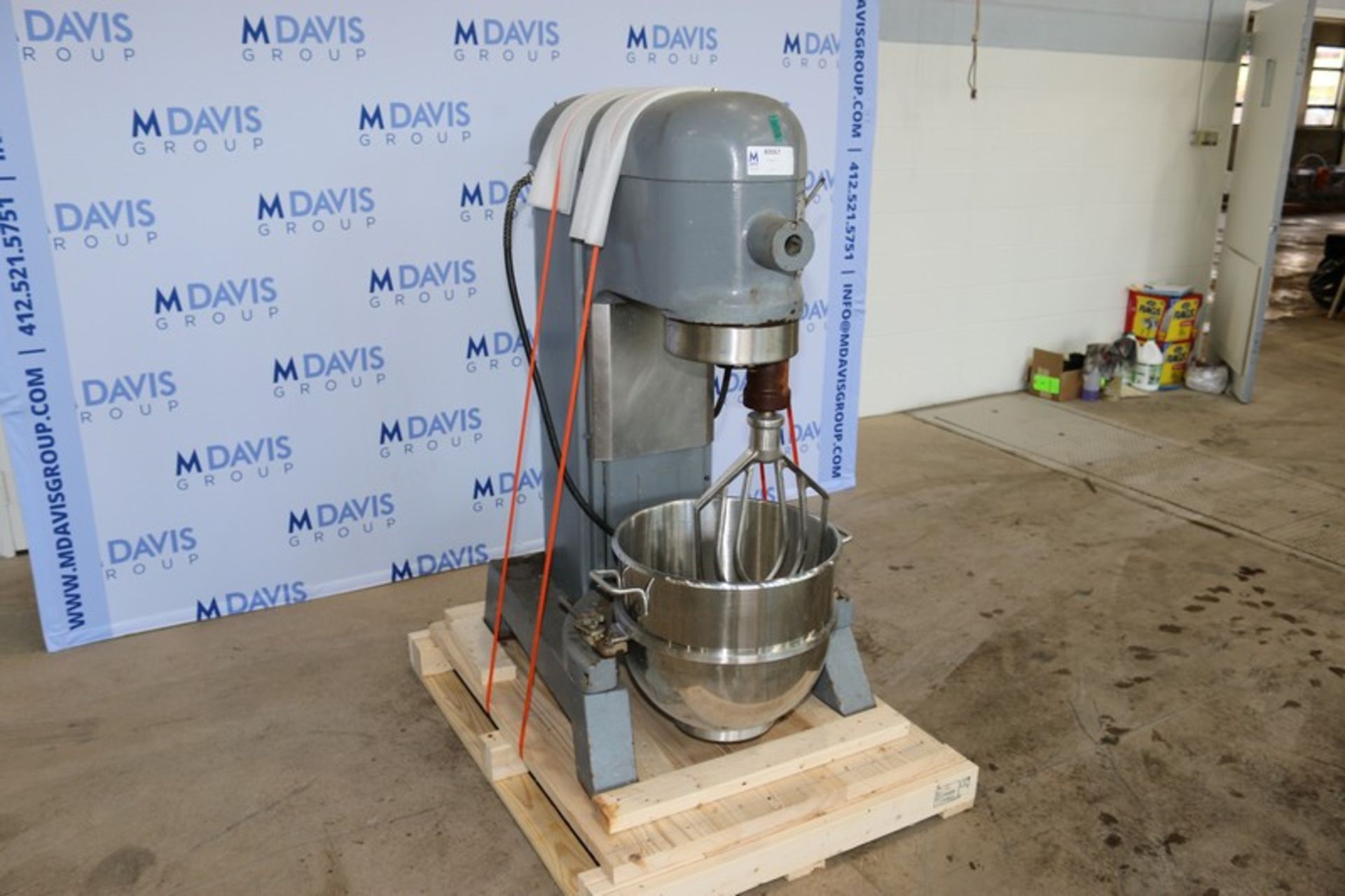 Hobart Mixer,M/N L-800, S/N 11-213-617, 200 Volts, 1725 RPM Motor, with 1-1/2 hp Motor, with S/S - Image 2 of 6