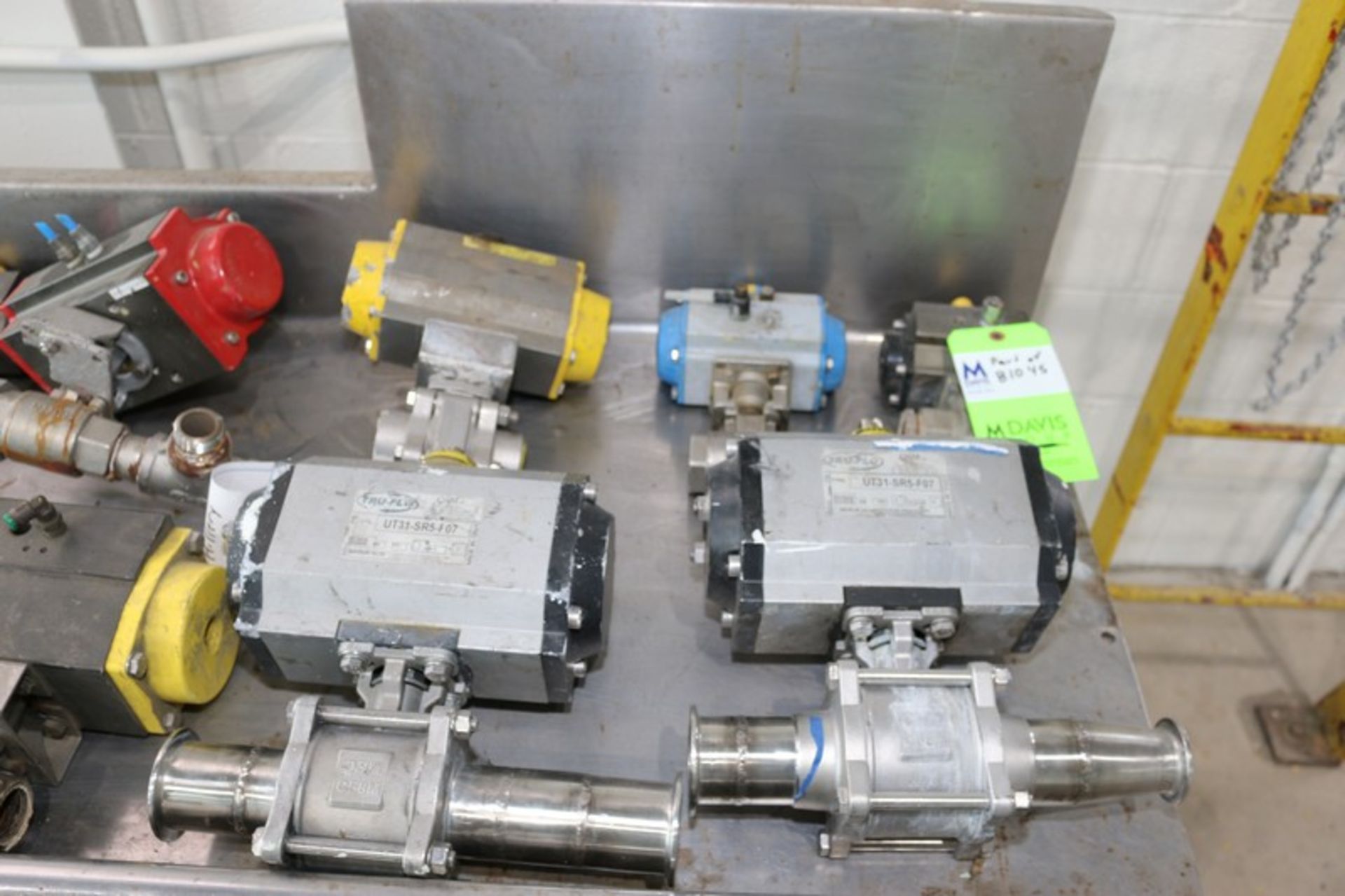 Lot of Assorted Air Actuated Ball Valves,Flow Meters, & Other S/S Valves (INV#81045)(Located @ the - Image 3 of 6