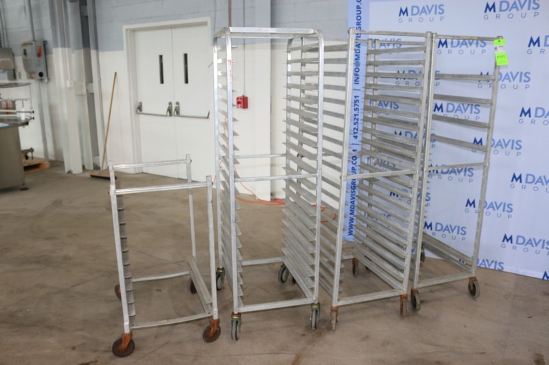 (7.5) Assorted Aluminum Pan Racks,with Round & Square Edges, with (1) Half Rack (NOTE: Some Racks - Image 5 of 7