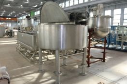 2017 Lee Industries Inc. 100 Gal. S/S Kettle,M/N 100 U9M5, S/N 98564-1, MAWP 100 PSI @ 338 F, MDMT