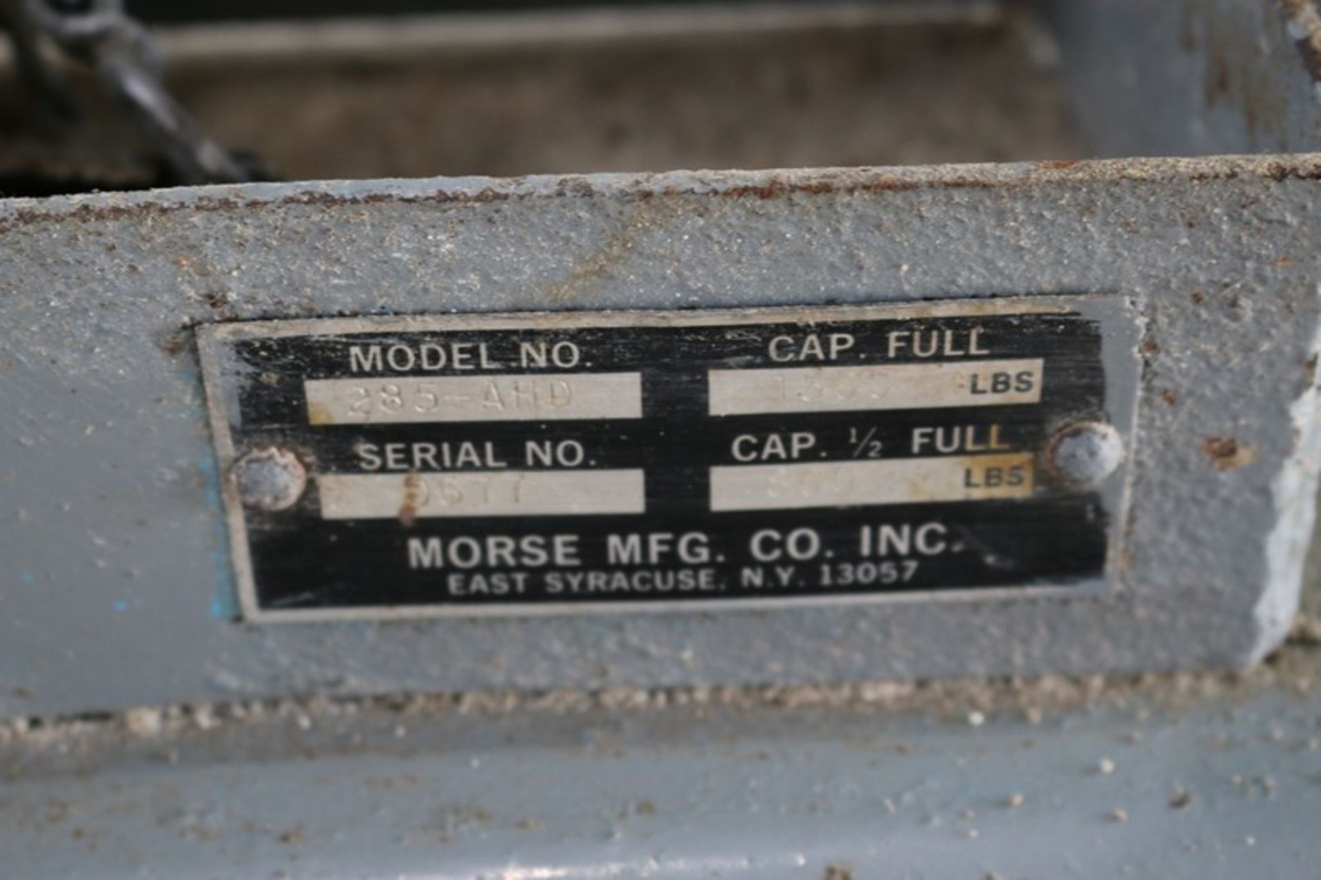 Morse MFG. Co. Forklift Barrel Attachment,M/N 285-AHD, S/N 0677, 1,500 lb. Capacity (INV#69351)( - Bild 5 aus 5