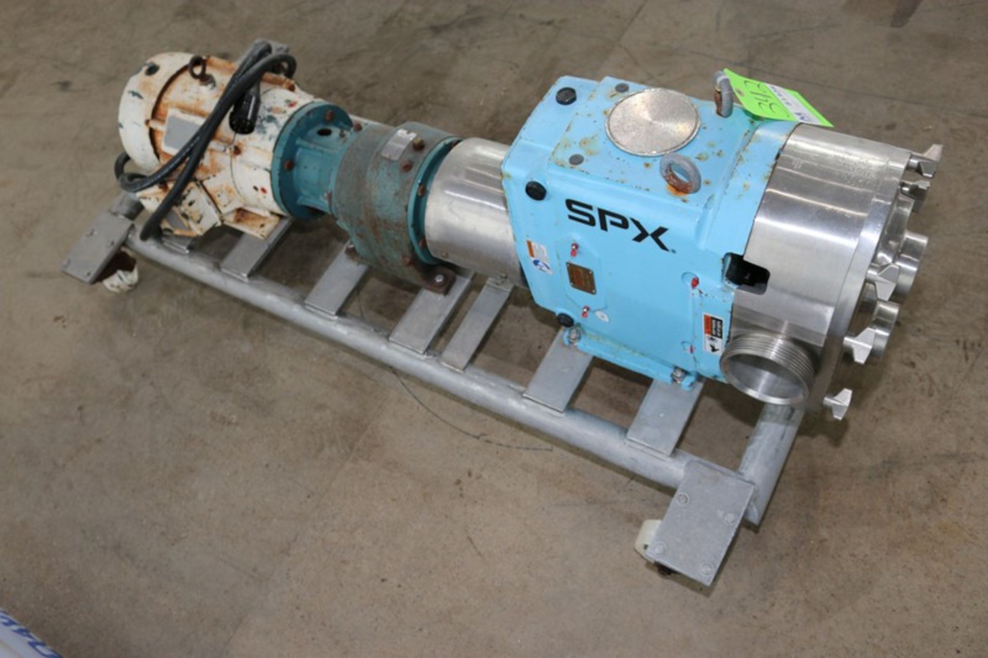 2015 SPX 10 hp Positive Displacement Pump,M/N 220U1, S/N 30465998 R2-3, with Reliance 1755 RPM - Image 6 of 8