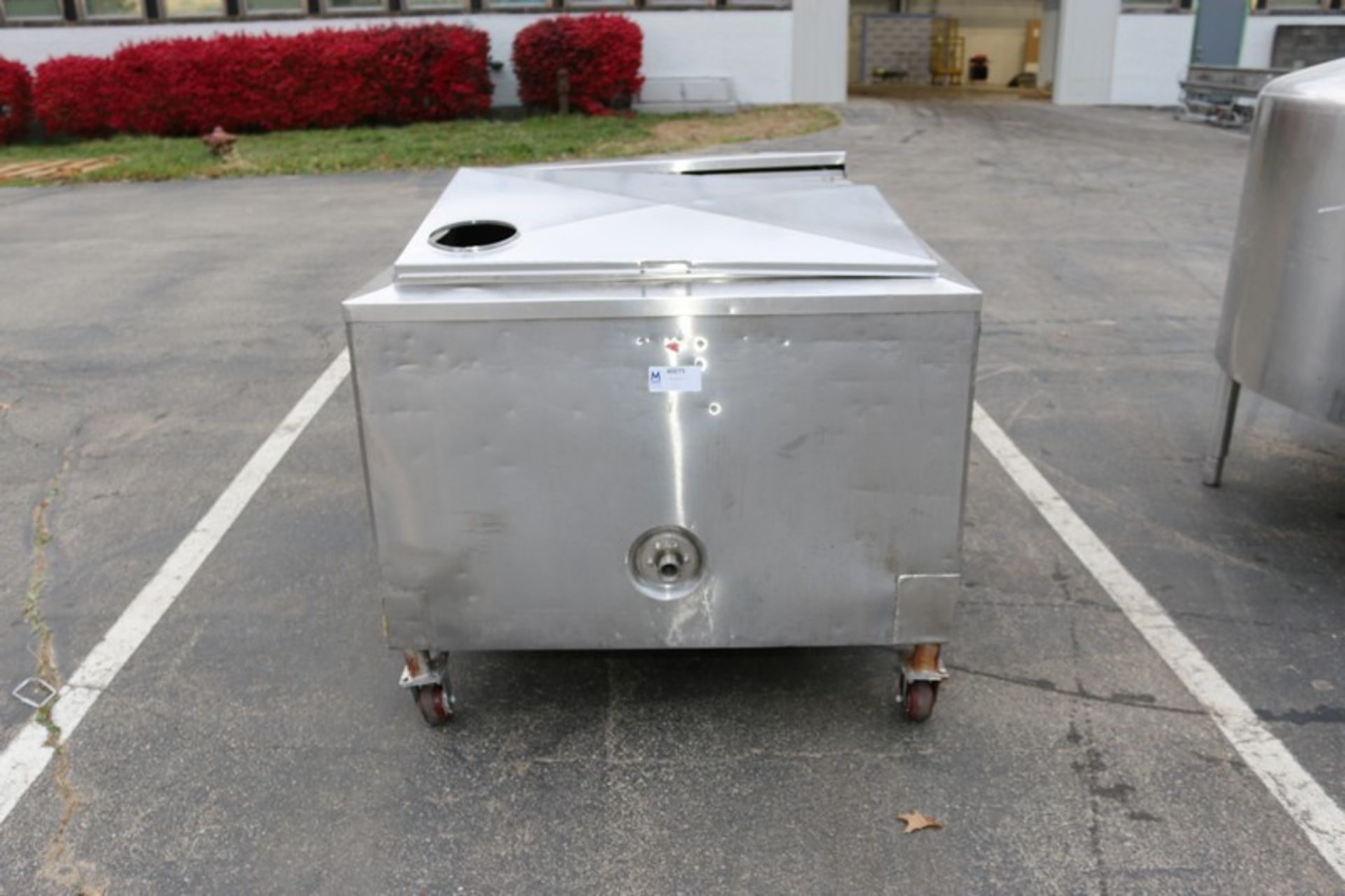 Aprox. 200 Gal. S/S Insulated RectangularHorizontal Tank, Internal Tank Dims.: Aprox. 76" L x 42" - Image 9 of 10