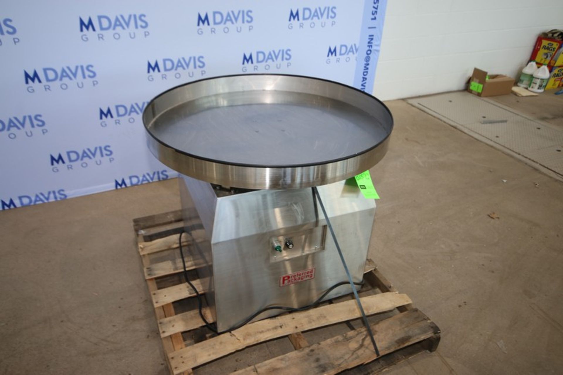 Excel Packaging Systems Inc. 36" Dia. S/SAccumulation Table, M/N PP36LS, S/N R1171005, 110 Volts, - Image 5 of 6