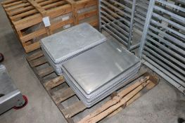 (38) Assorted Aluminum Baking Pans,Internal Dims.: 24" L x 15" W Baking Surface (INV#80060)(