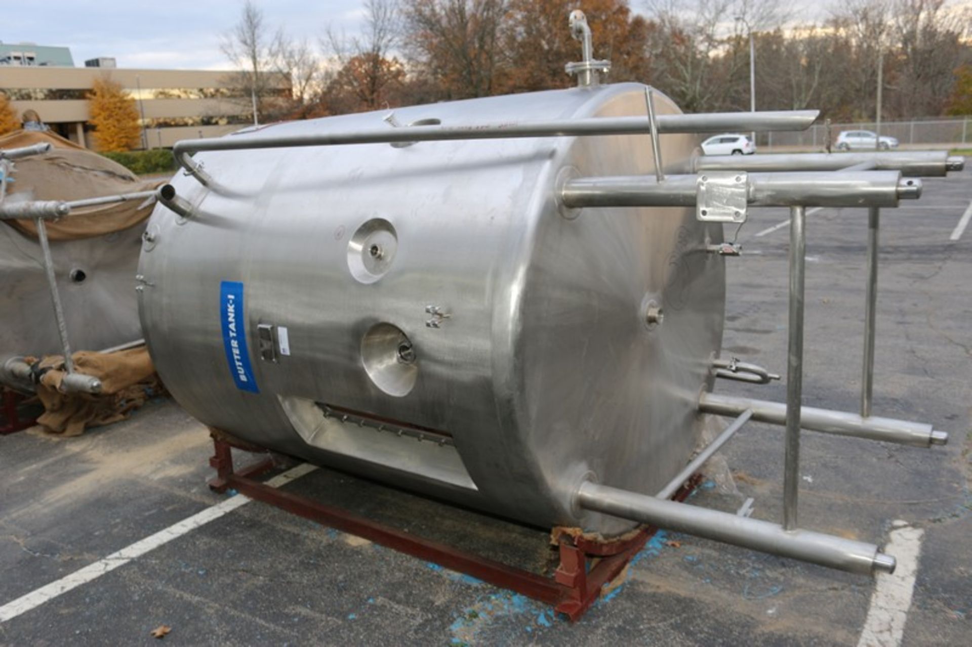 2013-2014 ABC 2000 Liters,Equipment IMBST, MOC AISI 316, Job No. IMBST-1001, with Flat S/S Bottom, - Image 7 of 11