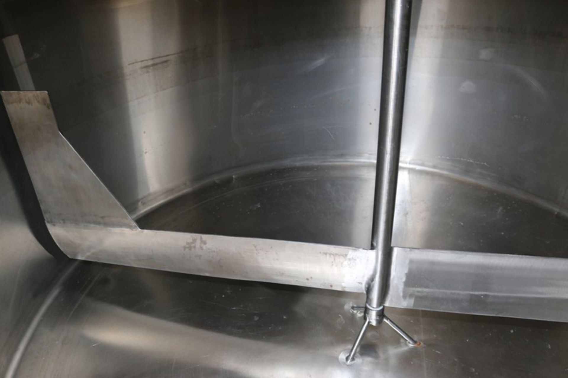 Mueller Aprox. 500 Gal. S/S Insulated VerticalTank, with S/S Agitation, with Top Mounted Agitation - Image 14 of 16