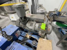 BUSCH R5 POSITIVE DISPLACEMENT VACUUM PUMP, TYPE RAO255.D506.1001, S/N UO83705627, 180 CFM