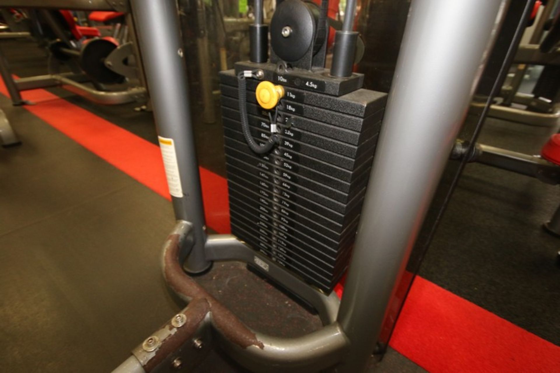 Matrix Pec Fly & Rear Delt Cable Machine, 10-295 lbs. Weight Range on Plates, Overall Dims.: - Image 3 of 4