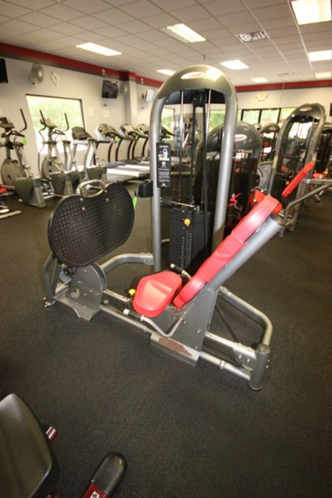 Matrix Leg Press Cable Machine, 10-385 lbs. Weight Range on Plates, Overall Dims.: Aprox. 5-1/2' L x - Image 2 of 3