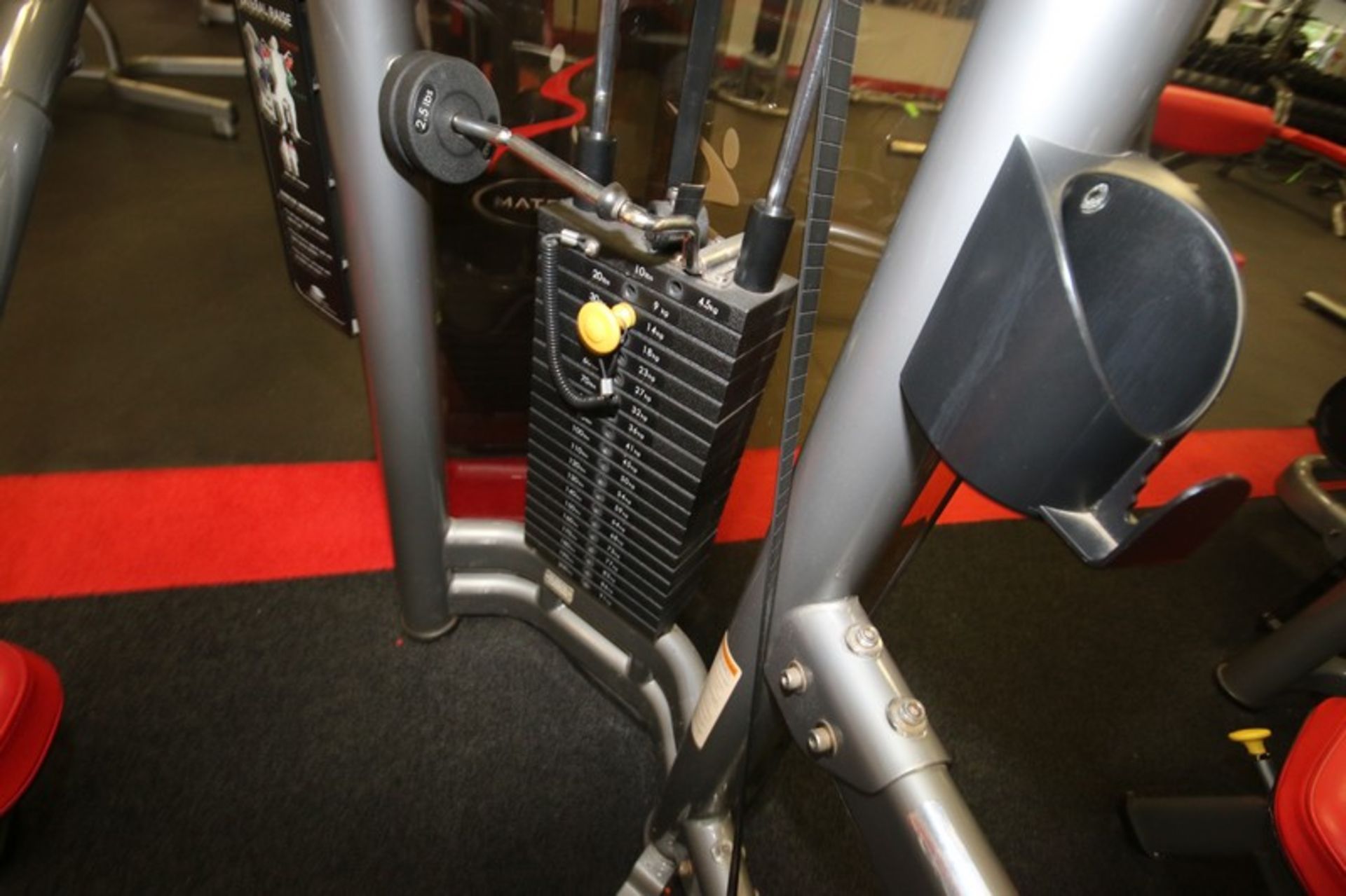 Matrix Lateral Raise Cable Machine, 10-200 lbs. Weight Range on Plates, Overall Dims.: Aprox. 48" - Image 4 of 5