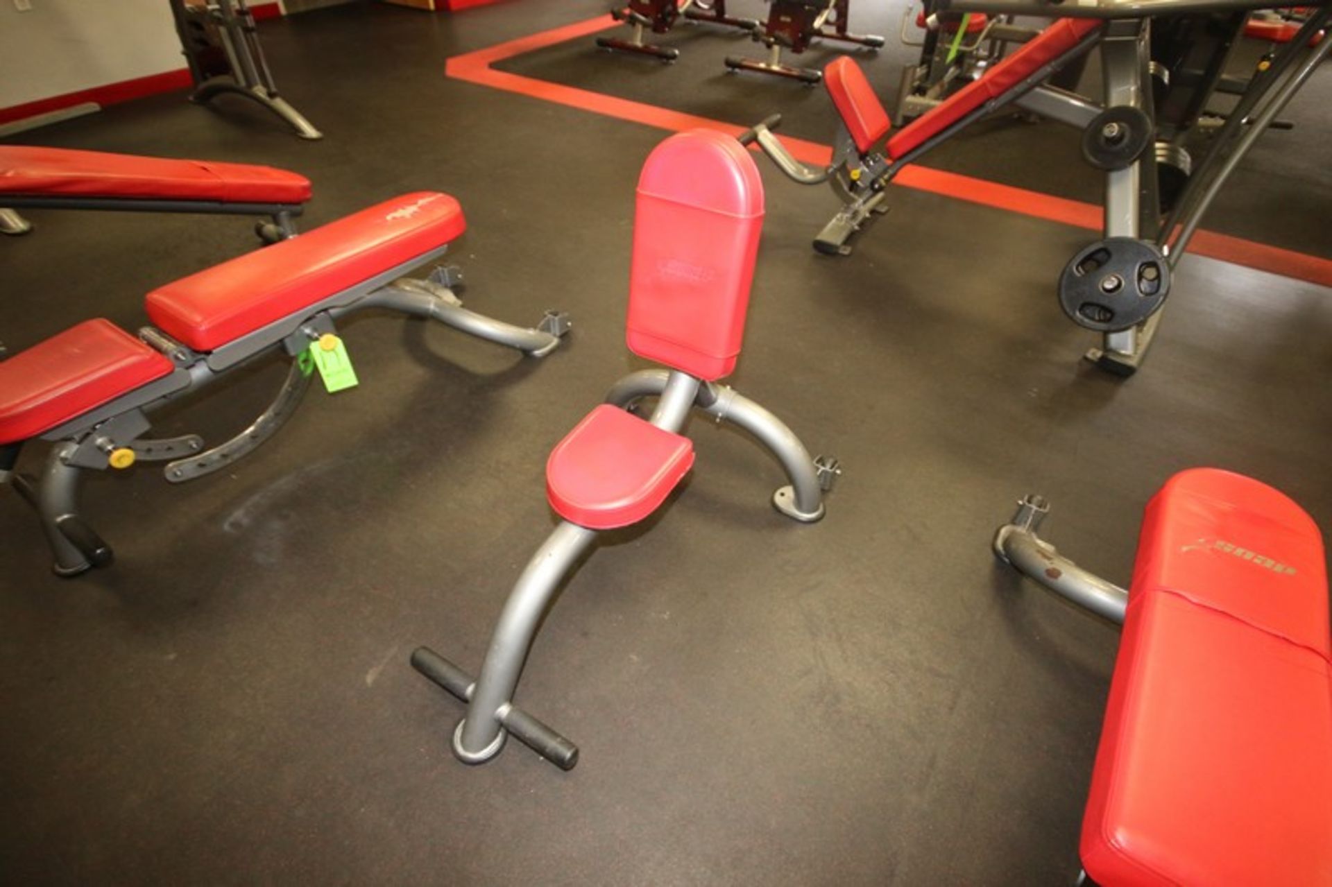 Over Head Press Bench, with (2) Wheels on Frame (LOCATED @ 2800 GOLDEN MILE HWY, ROUTE 286,