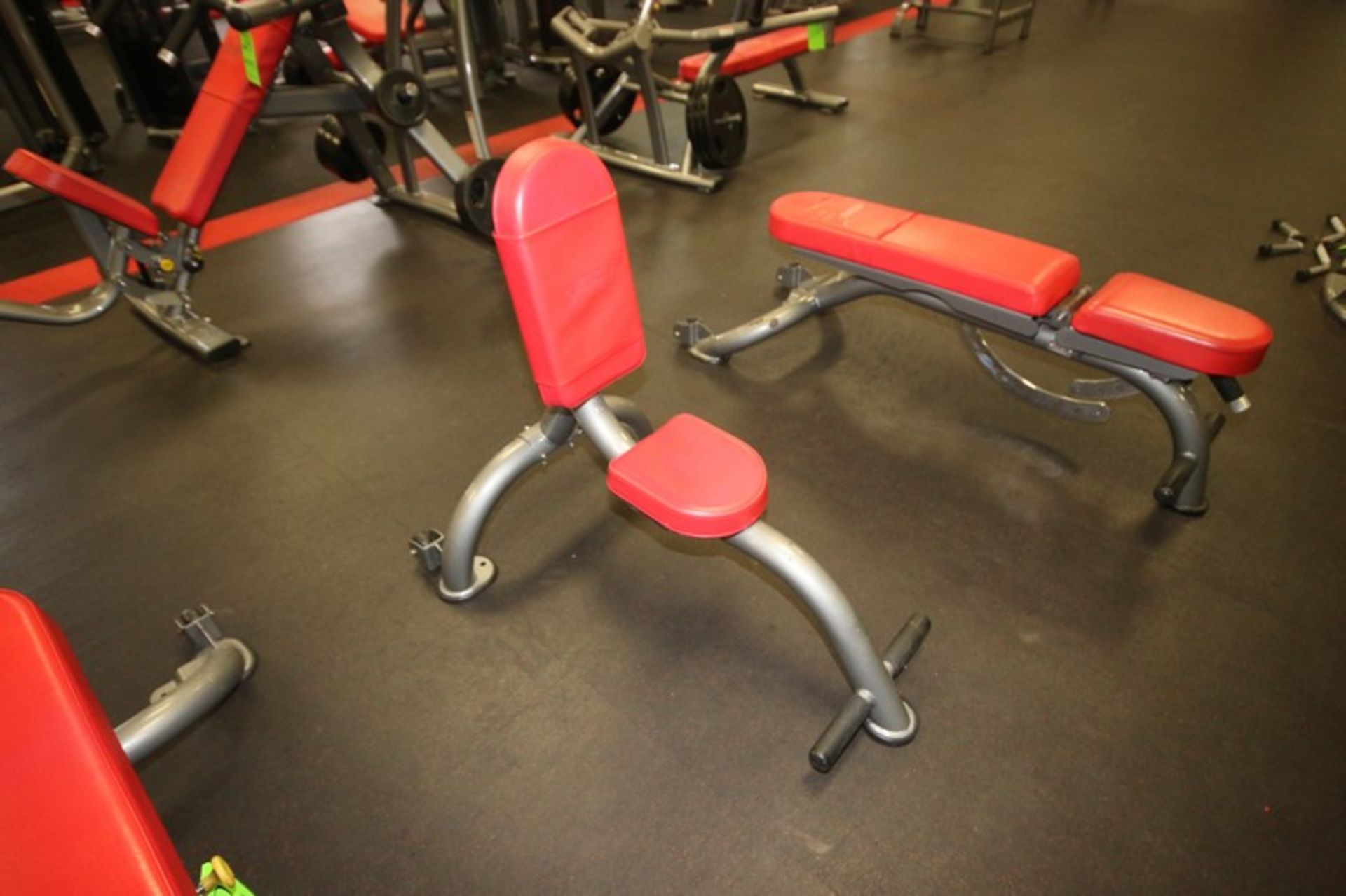 Over Head Press Bench, with (2) Wheels on Frame (LOCATED @ 2800 GOLDEN MILE HWY, ROUTE 286, - Image 2 of 3