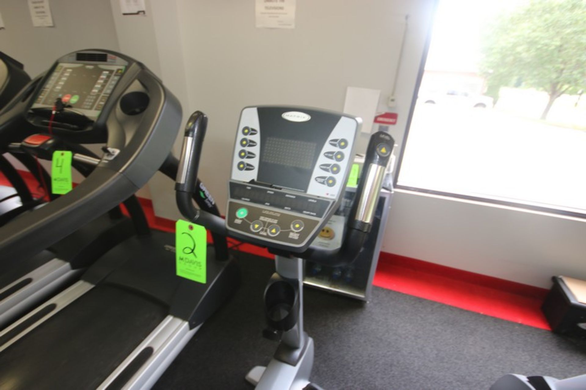 Matrix Stationary Bike, with Adjustable Seat, Overall Dims.: Aprox. 56" L x 30" W x 54" H (LOCATED @ - Image 5 of 7