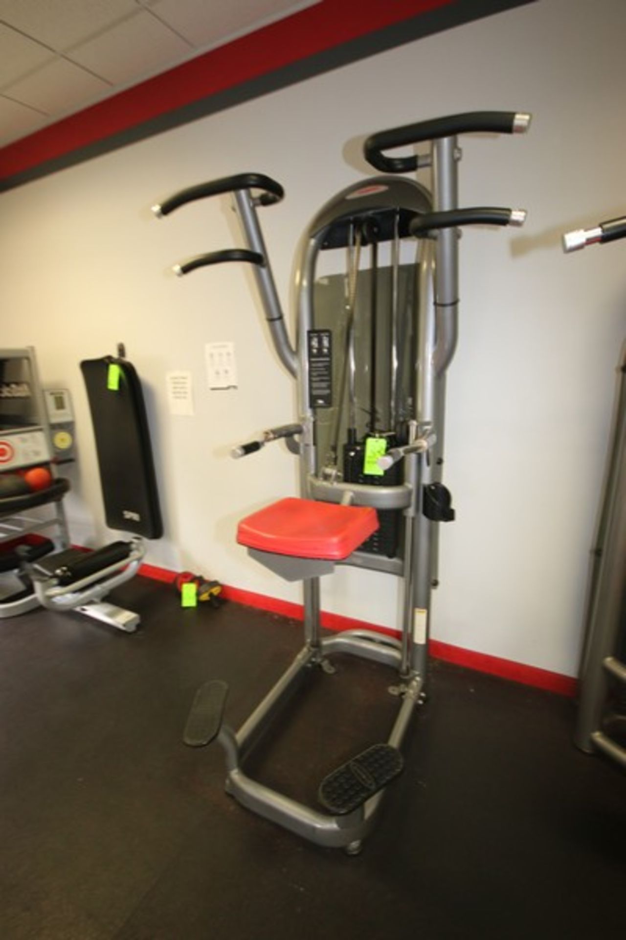 Matrix Dip Assist/Chin Assist Machine, with 5-150 lbs. Plates, Overall Dims.: Aprox. 50" L x 31" W x - Image 2 of 3