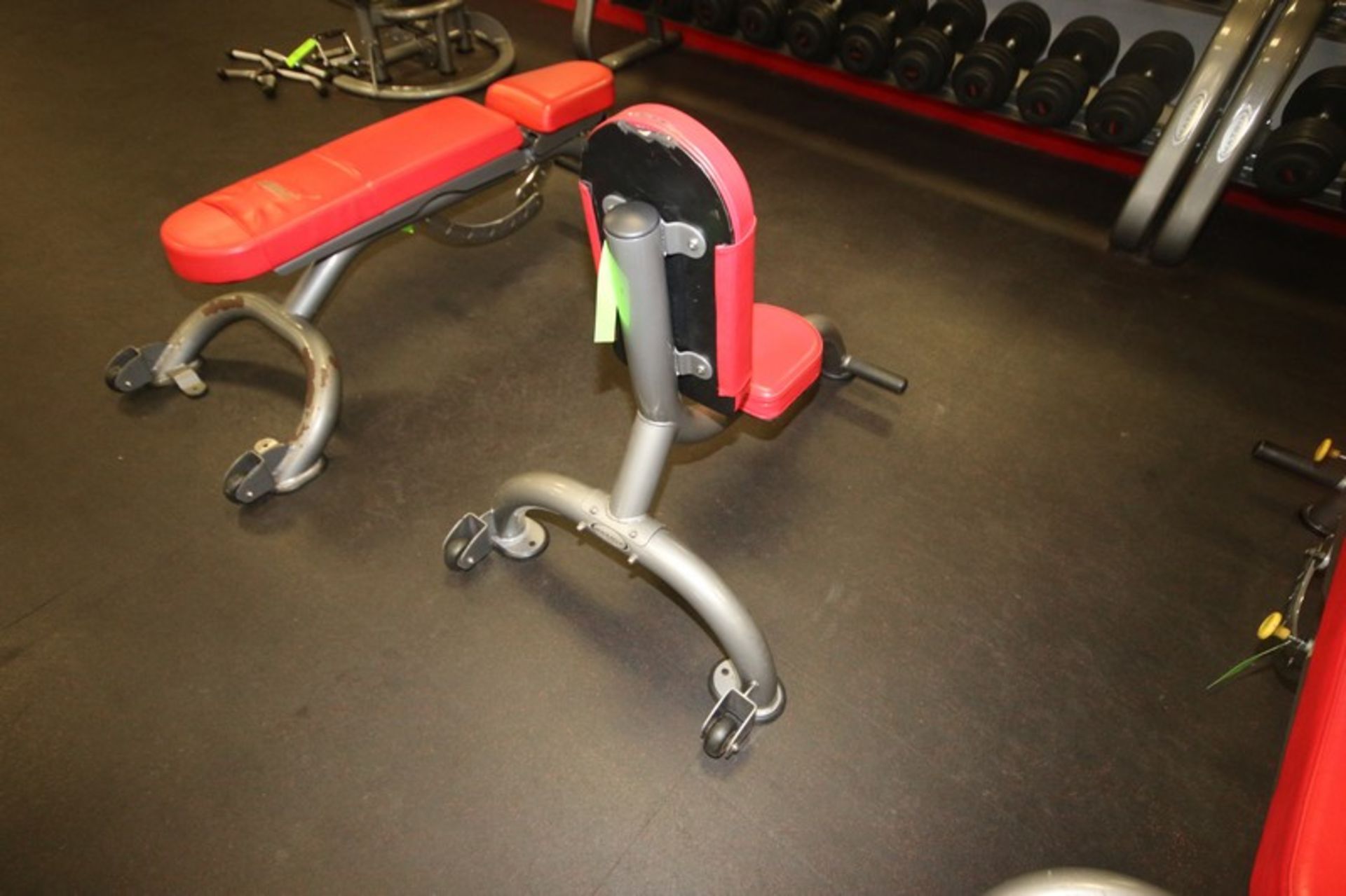 Over Head Press Bench, with (2) Wheels on Frame (LOCATED @ 2800 GOLDEN MILE HWY, ROUTE 286, - Image 3 of 3