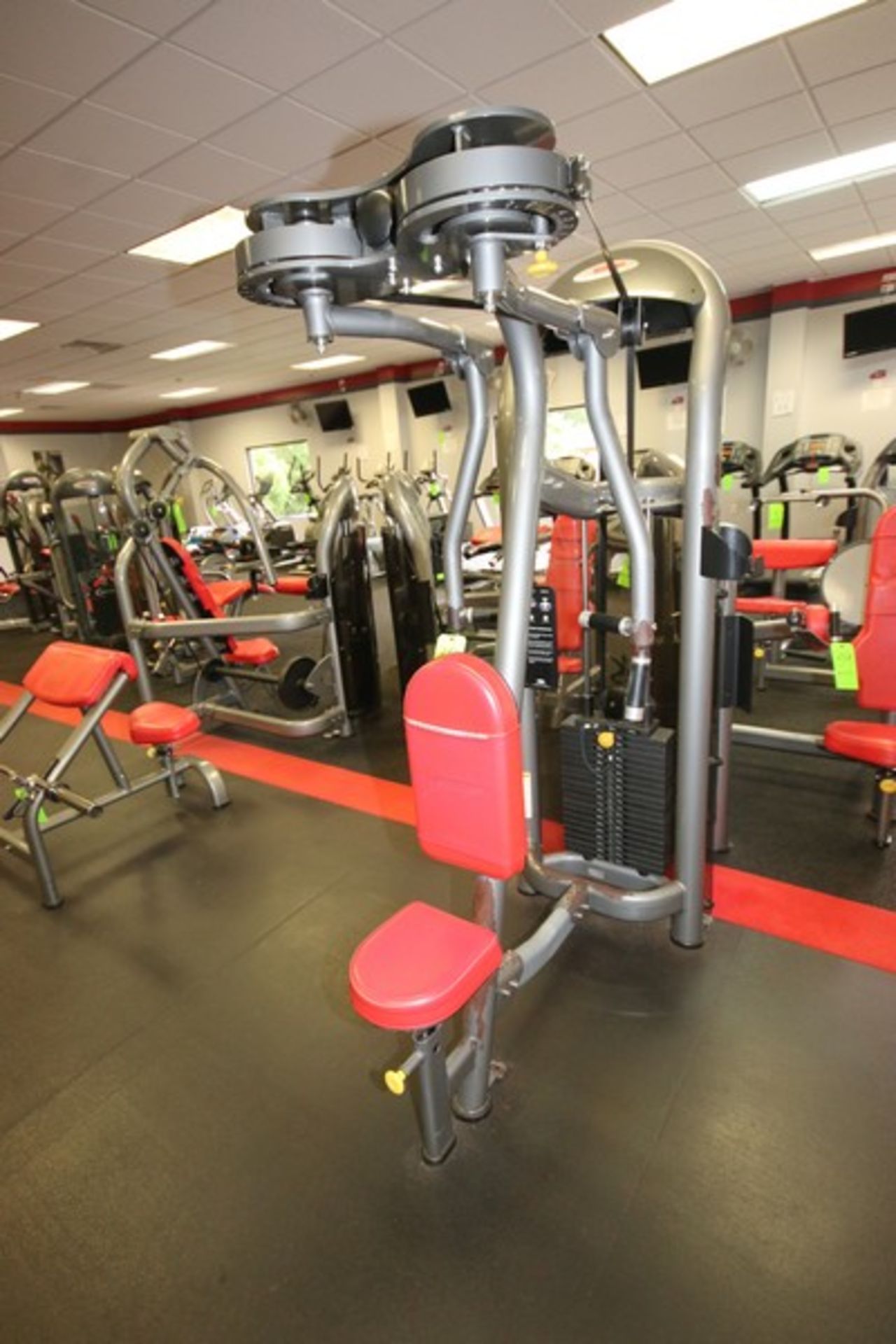 Matrix Pec Fly & Rear Delt Cable Machine, 10-295 lbs. Weight Range on Plates, Overall Dims.: - Image 2 of 4