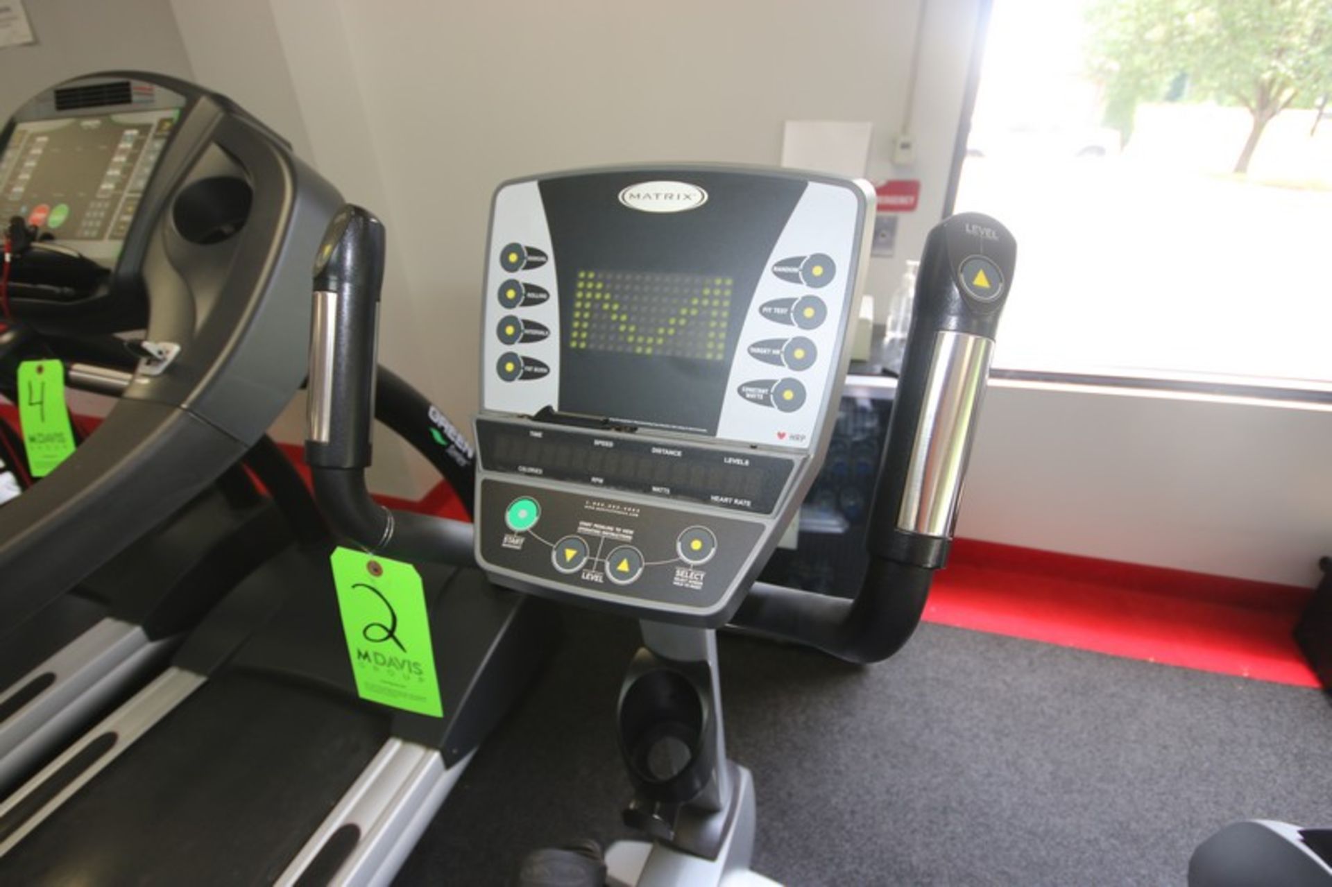 Matrix Stationary Bike, with Adjustable Seat, Overall Dims.: Aprox. 56" L x 30" W x 54" H (LOCATED @ - Image 6 of 7